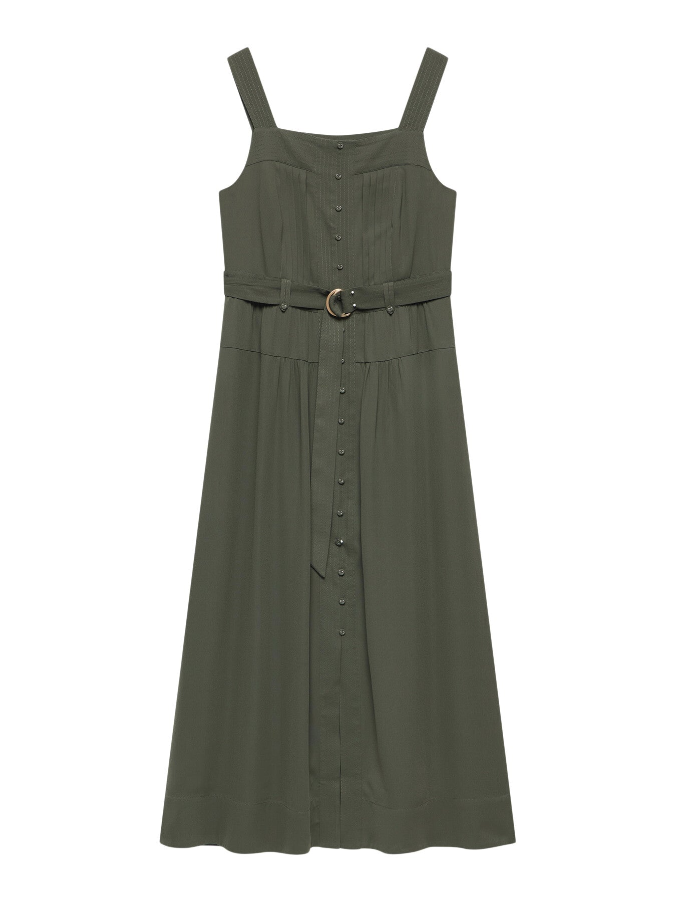 Pinafore Midi Dress