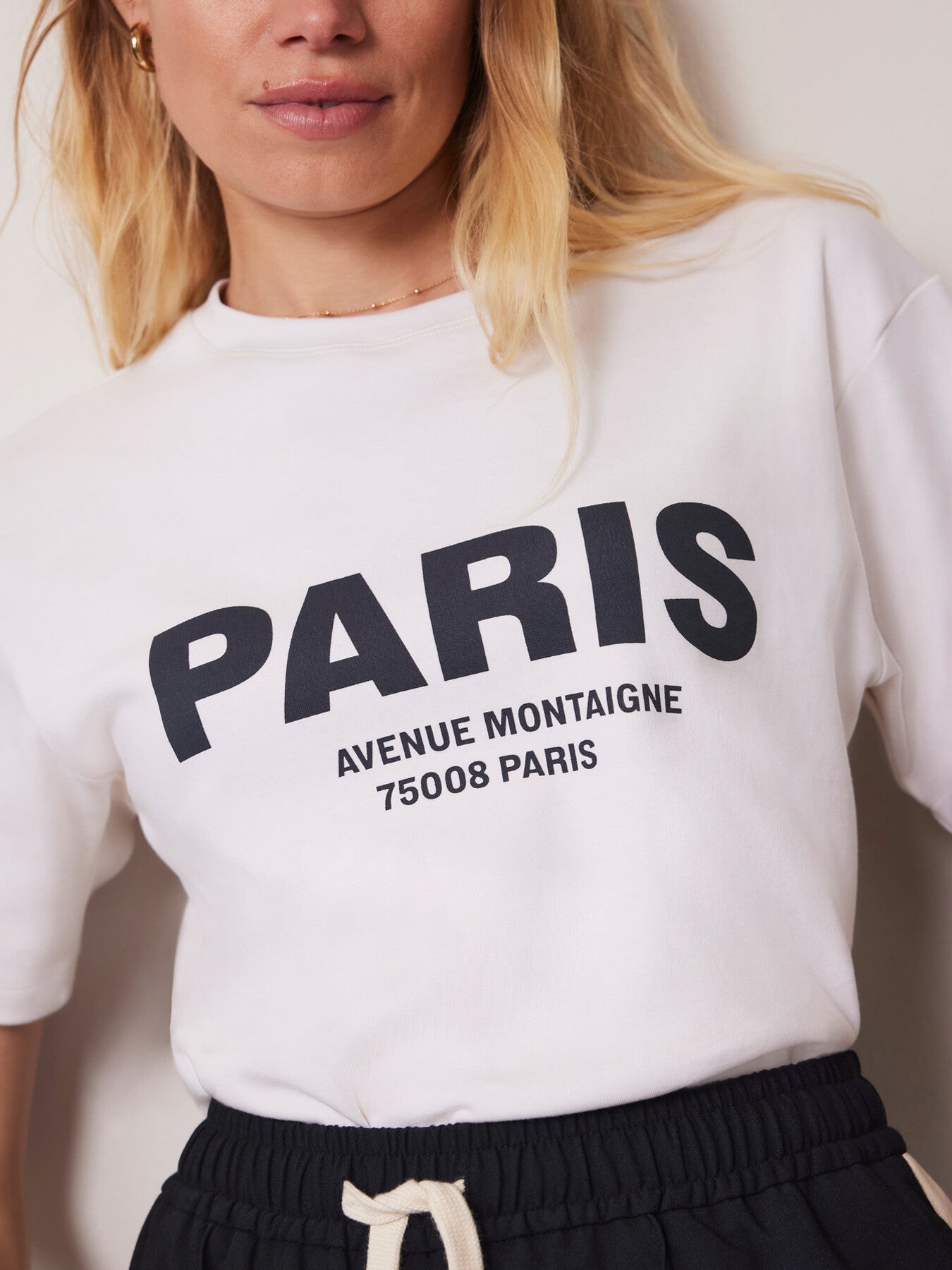 Paris Slogan T-Shirt