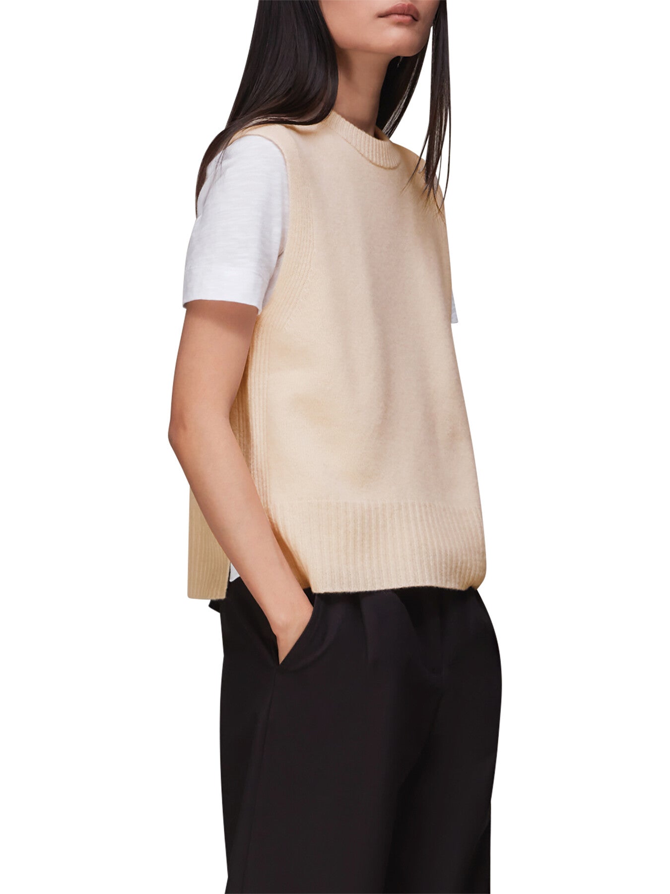 Wool Sleeveless Tank