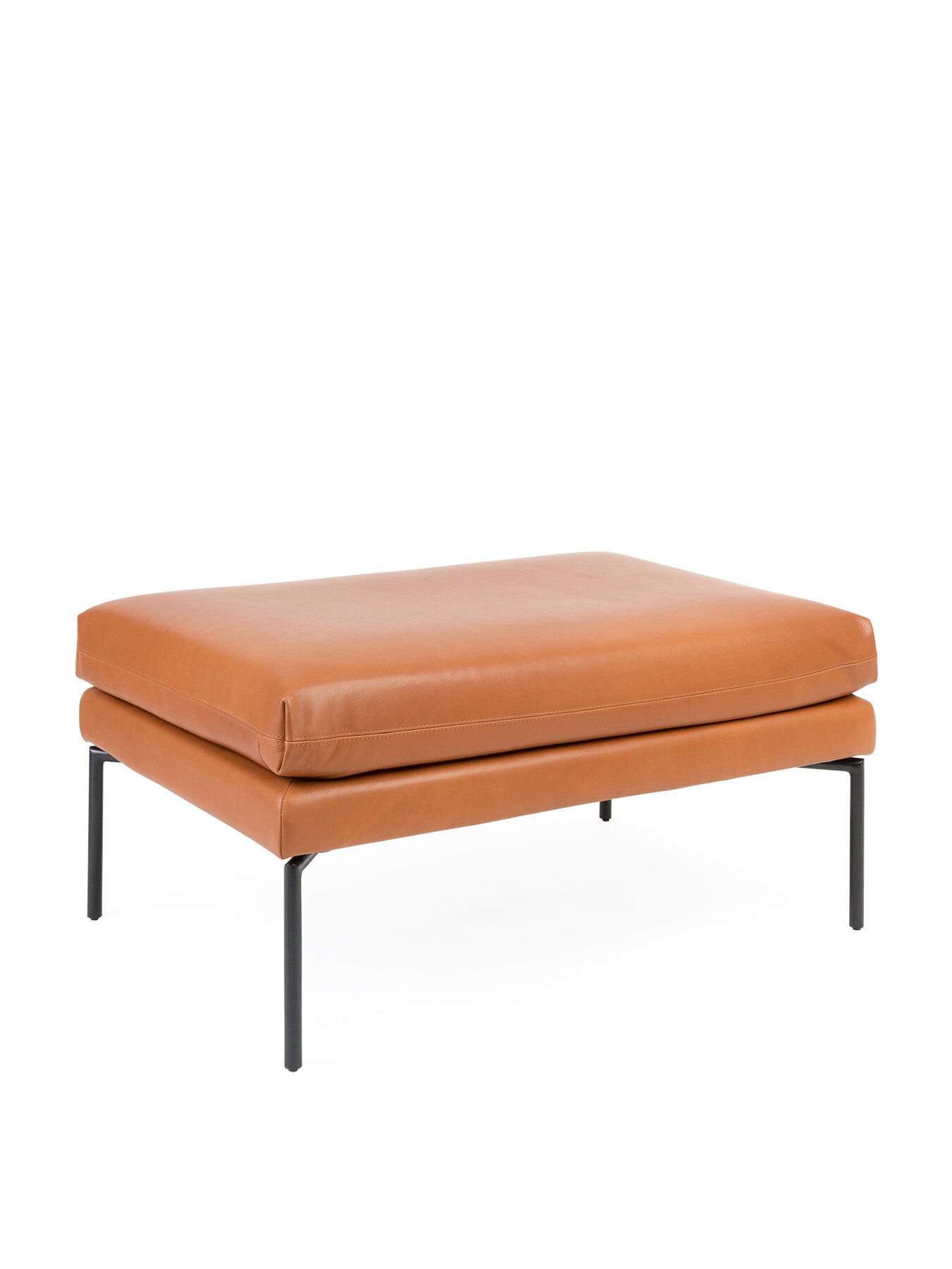 Matera Ottoman Nobilis Velvet Rust