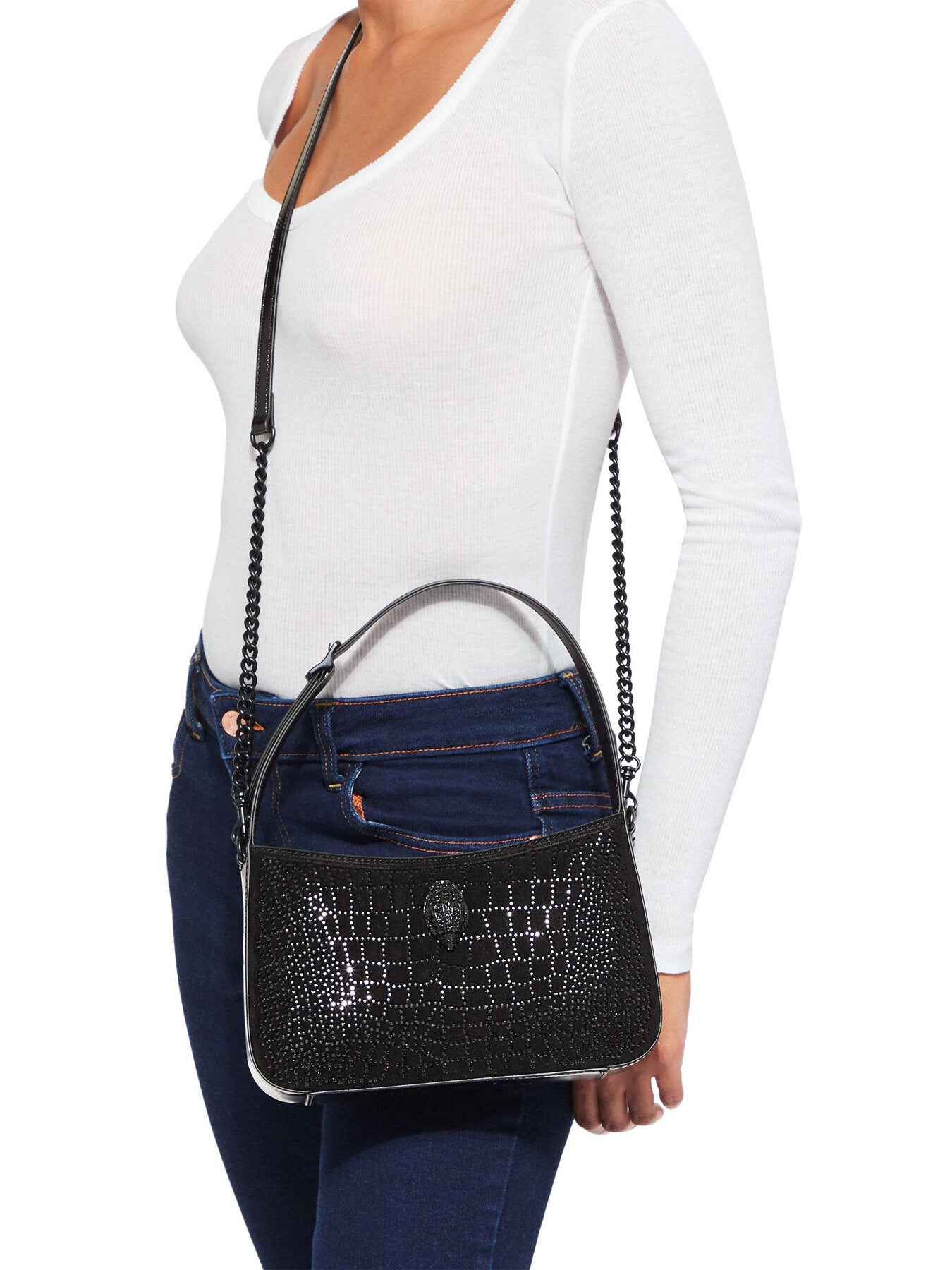 SUEDE BOND SHOULDER DRENCH
