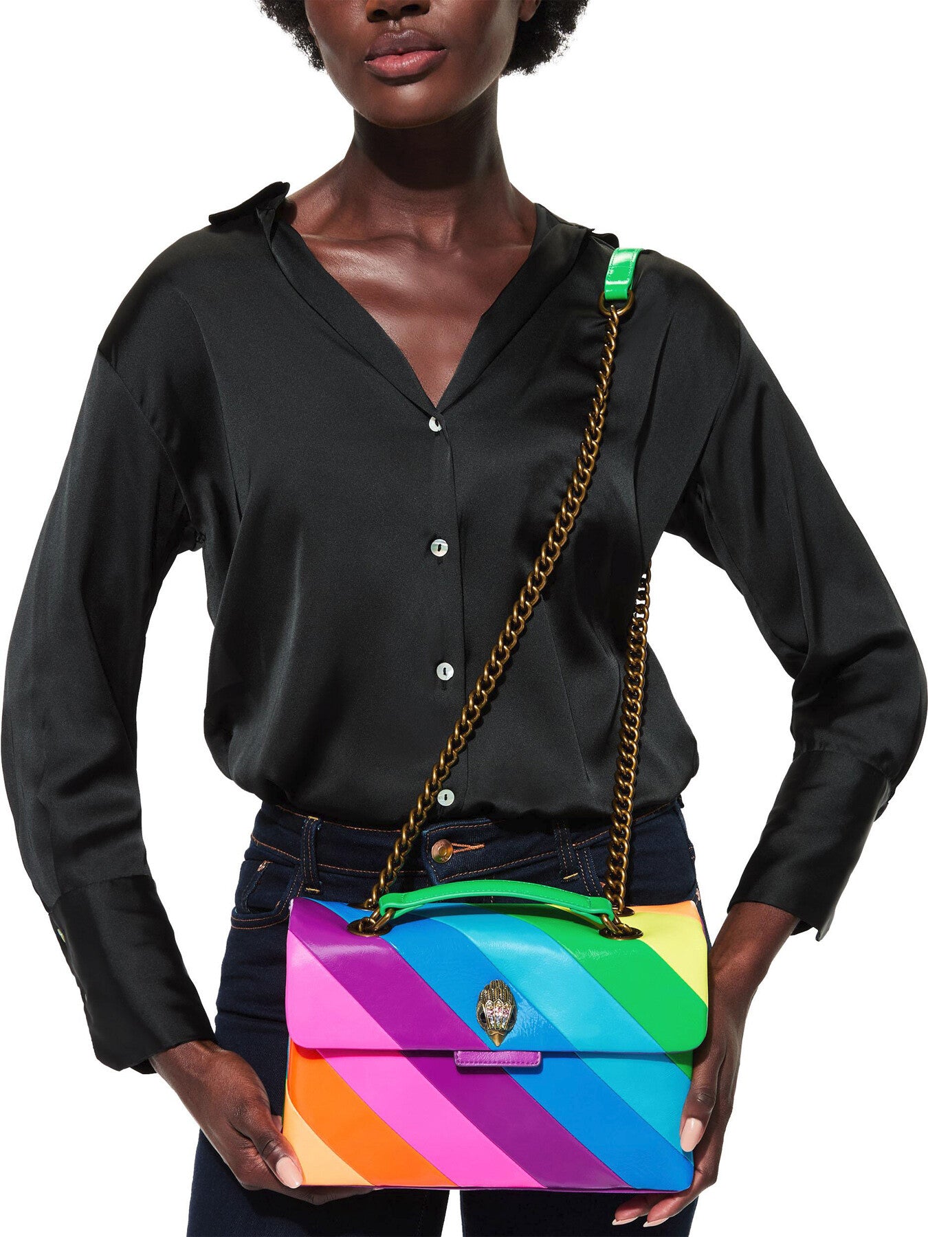 LEATHER KENSINGTON LARGE