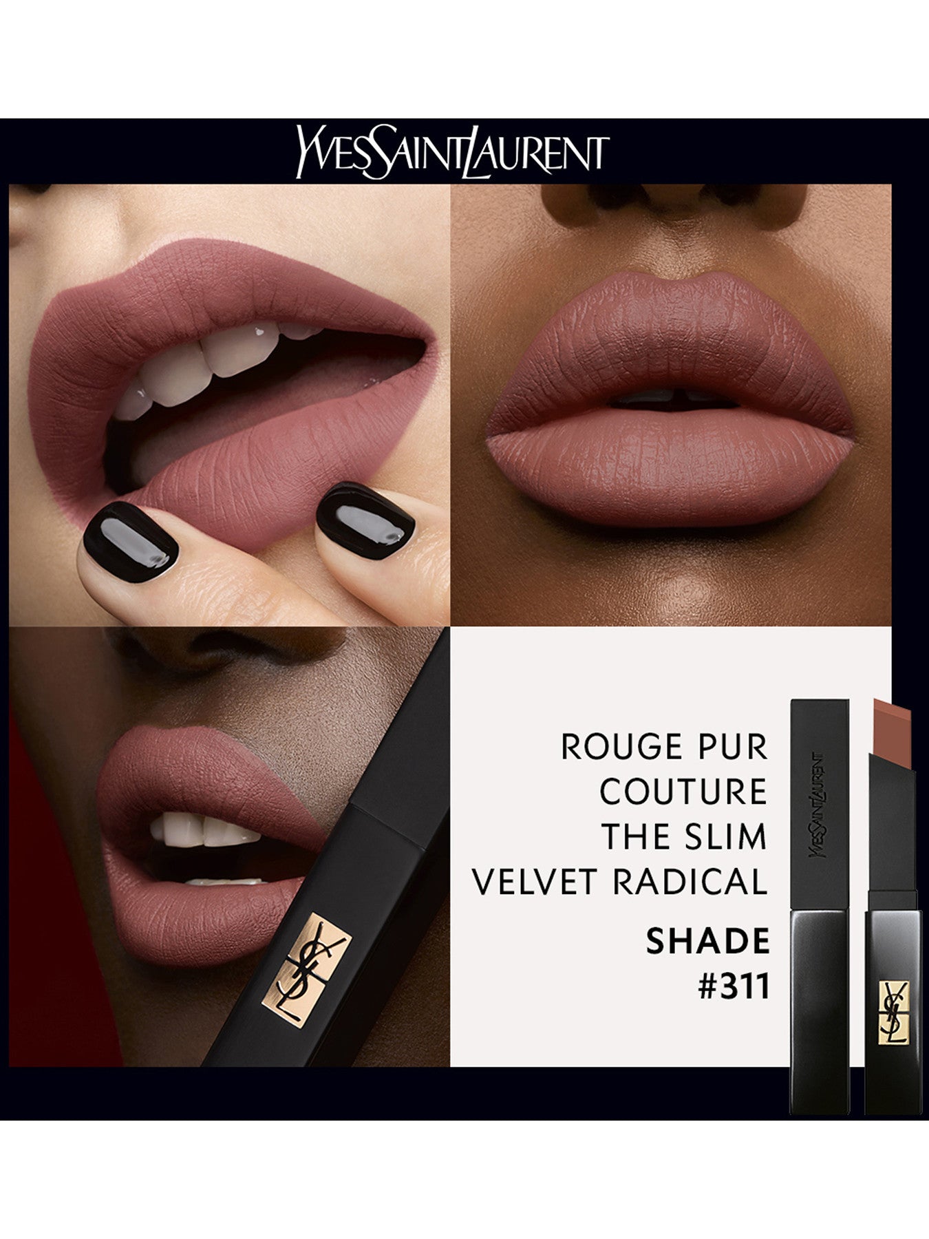 Rouge Pur Couture The Slim Velvet Radical