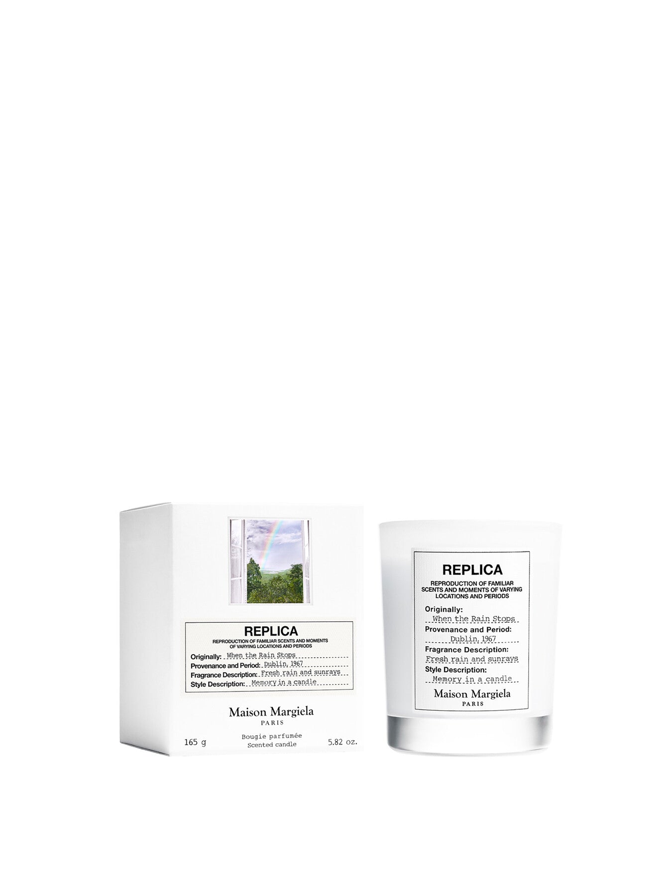 Replica When The Rain Stops Candle 165g