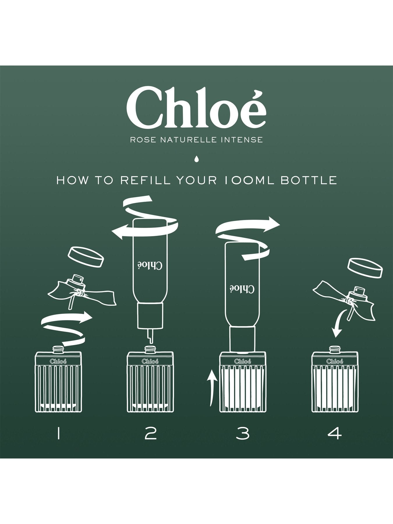 Chloe Naturelle Intense Eau de Parfum 100ml Refillable