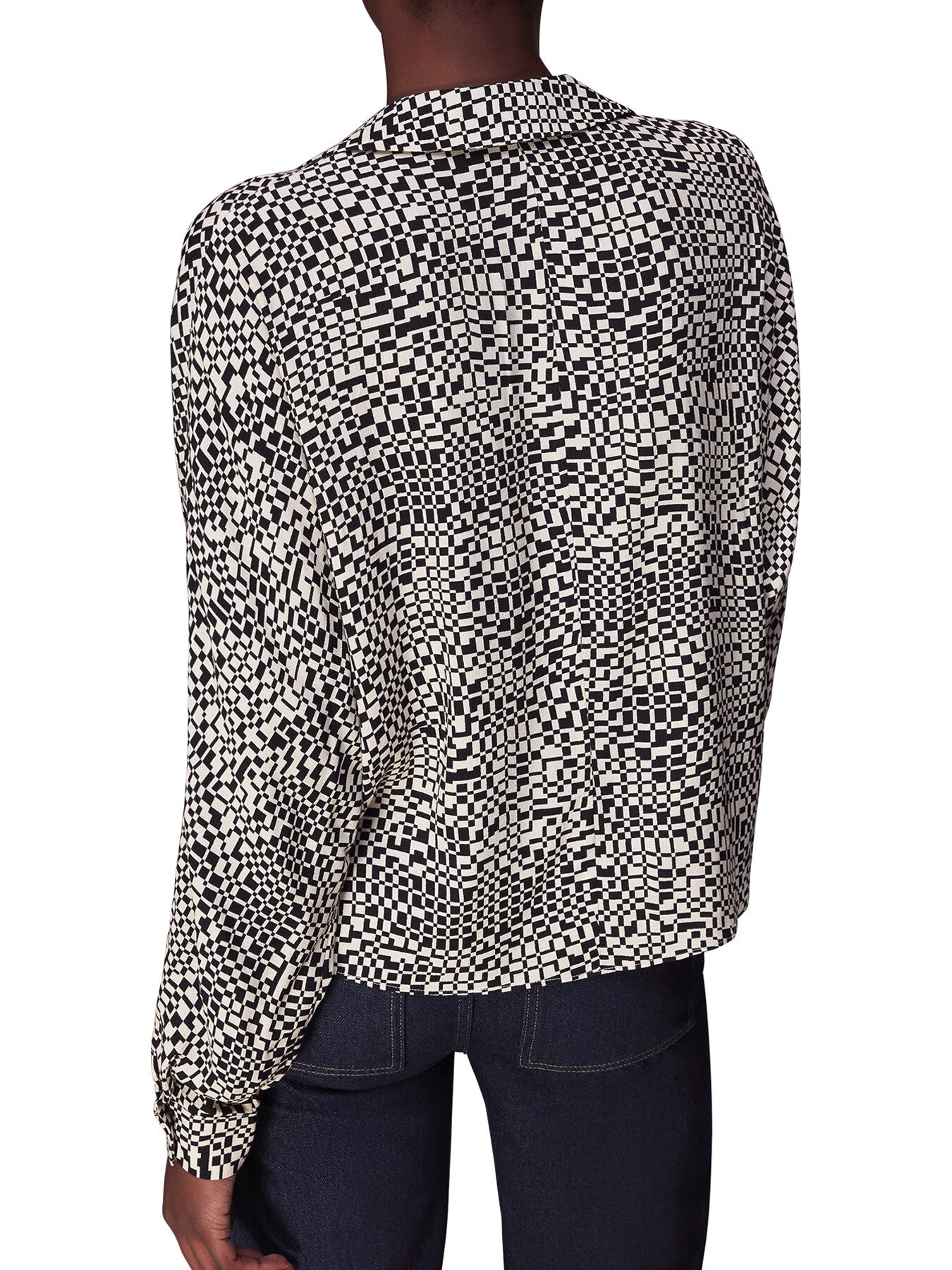 Checkerboard Ramona Blouse