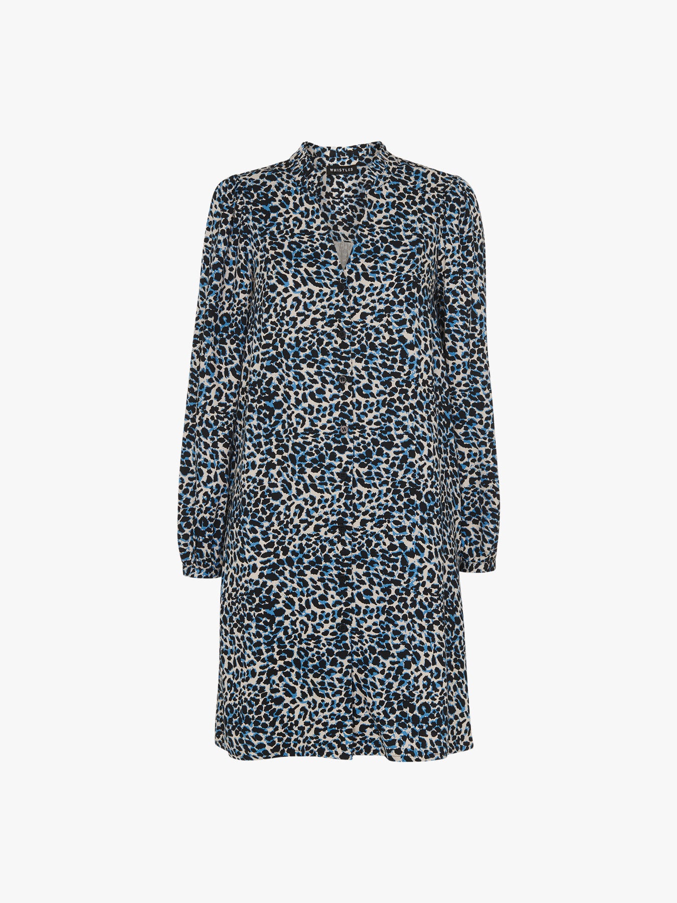 Katie Abstract Cheetah Dress