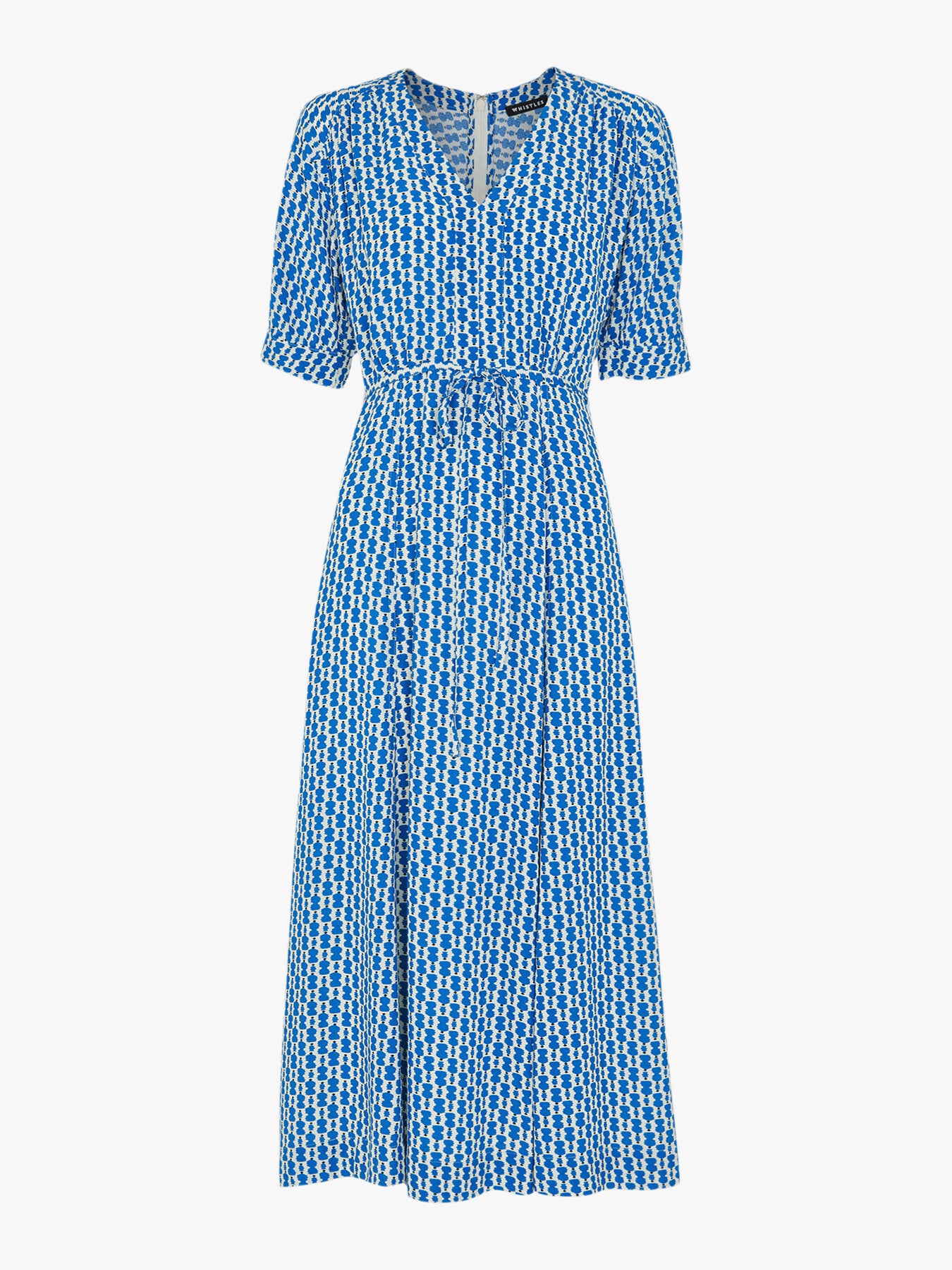 Vertical Stack Midi Dress
