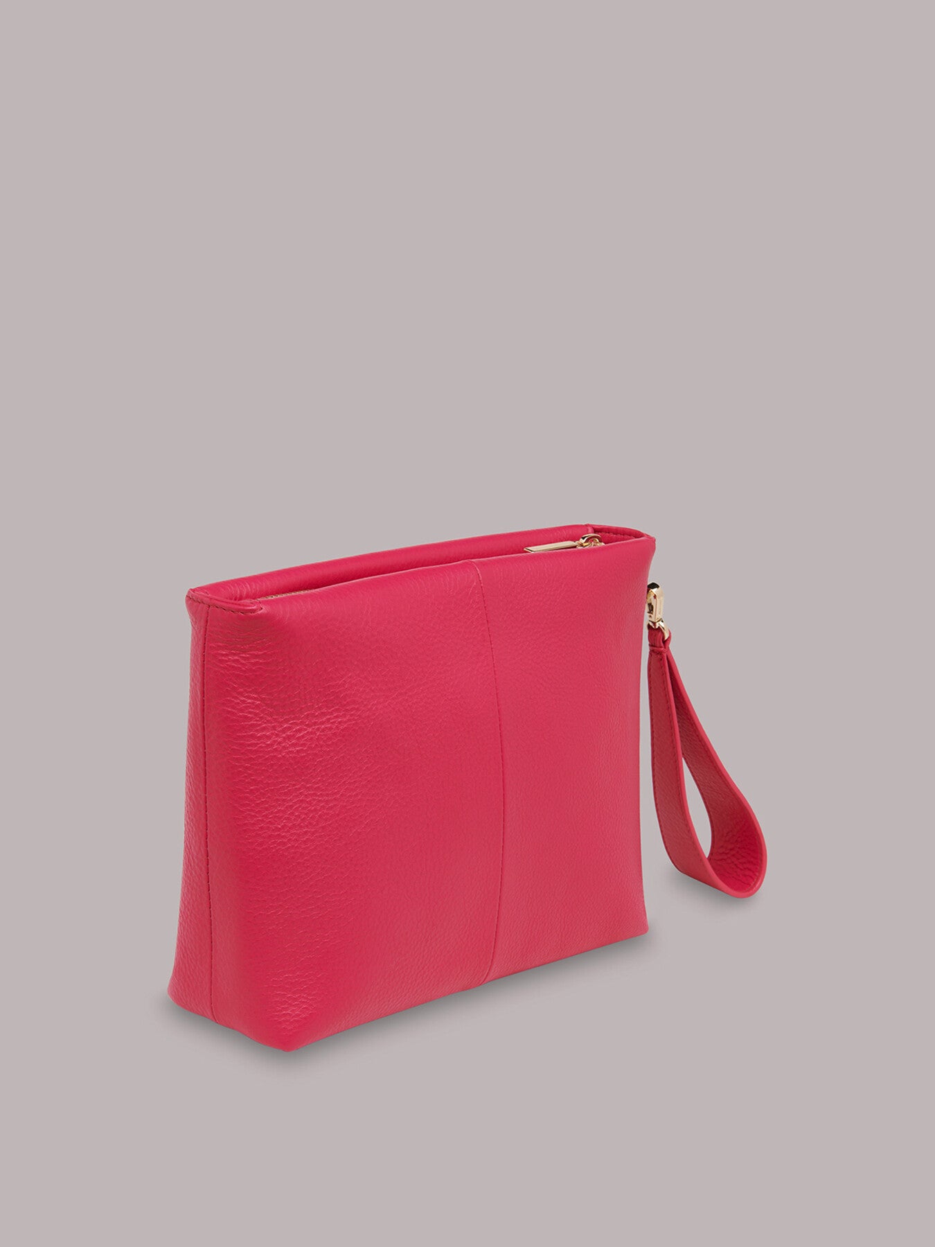 Avah Zip Top Clutch