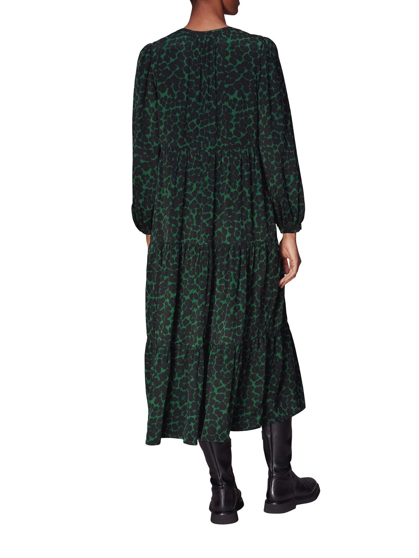 Smudge Animal Trapeze Dress