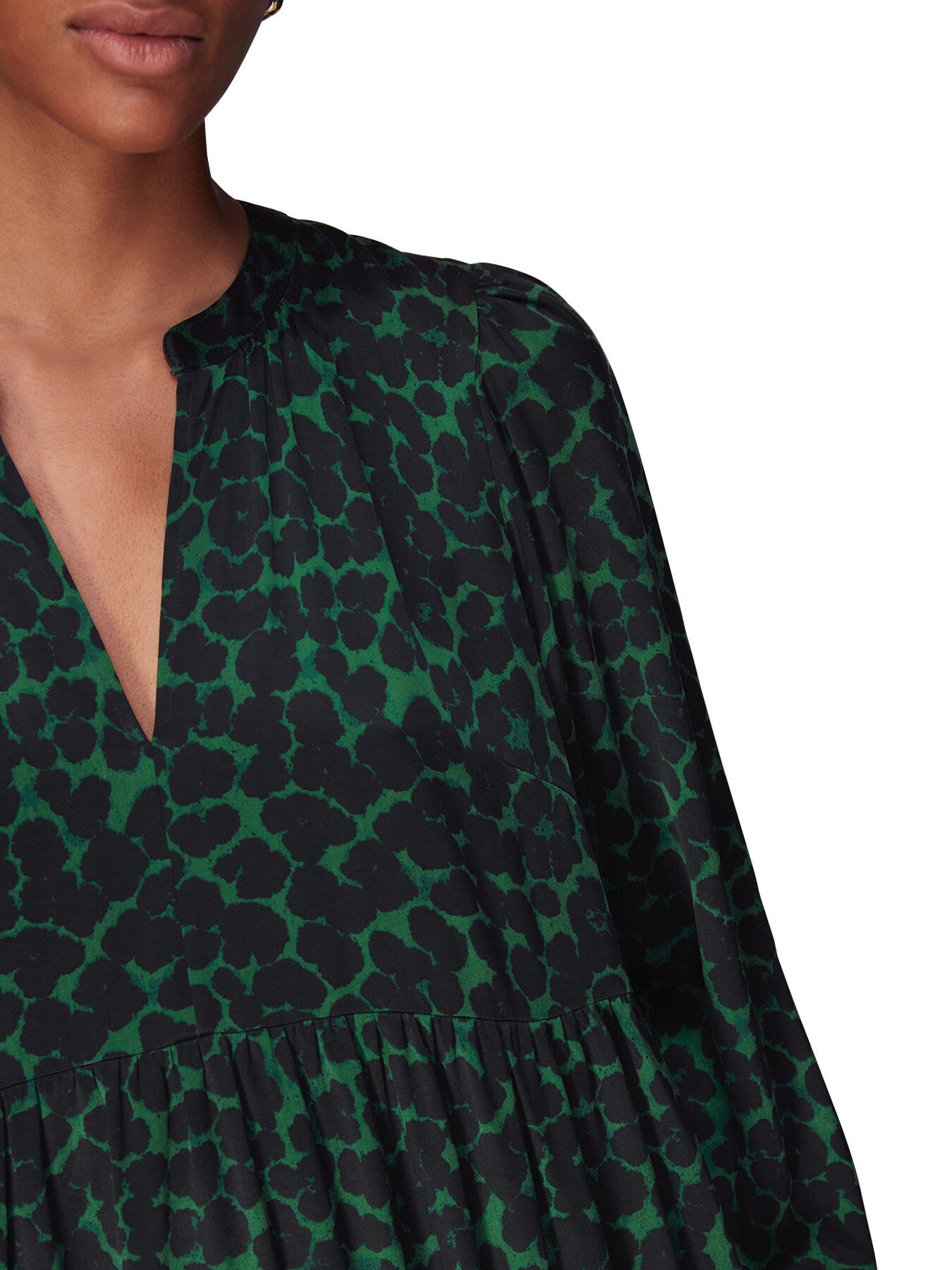 Smudge Animal Trapeze Dress