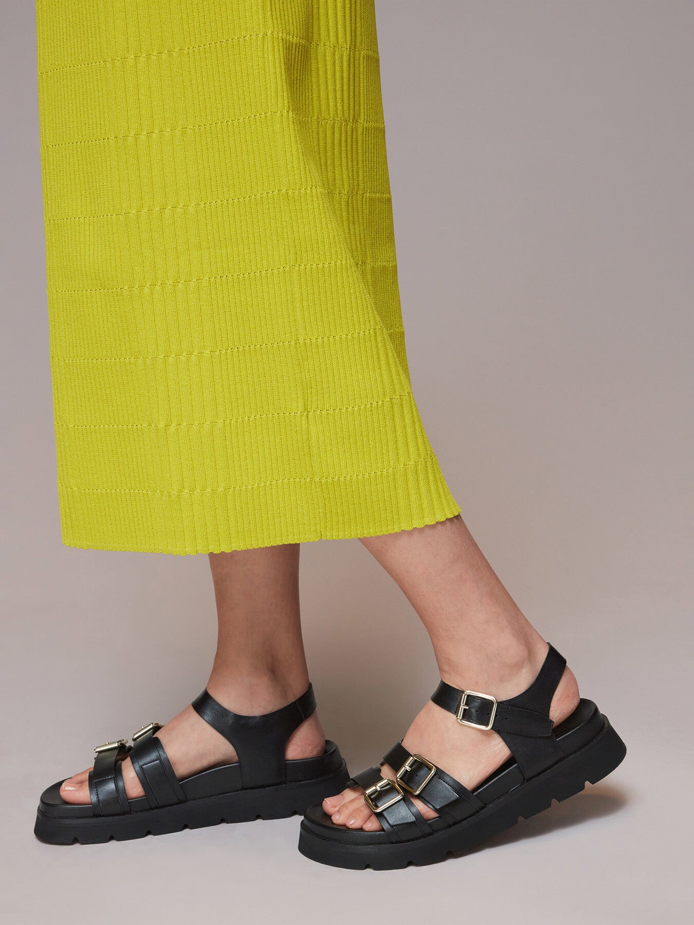 Jemma Triple Buckle Sandal