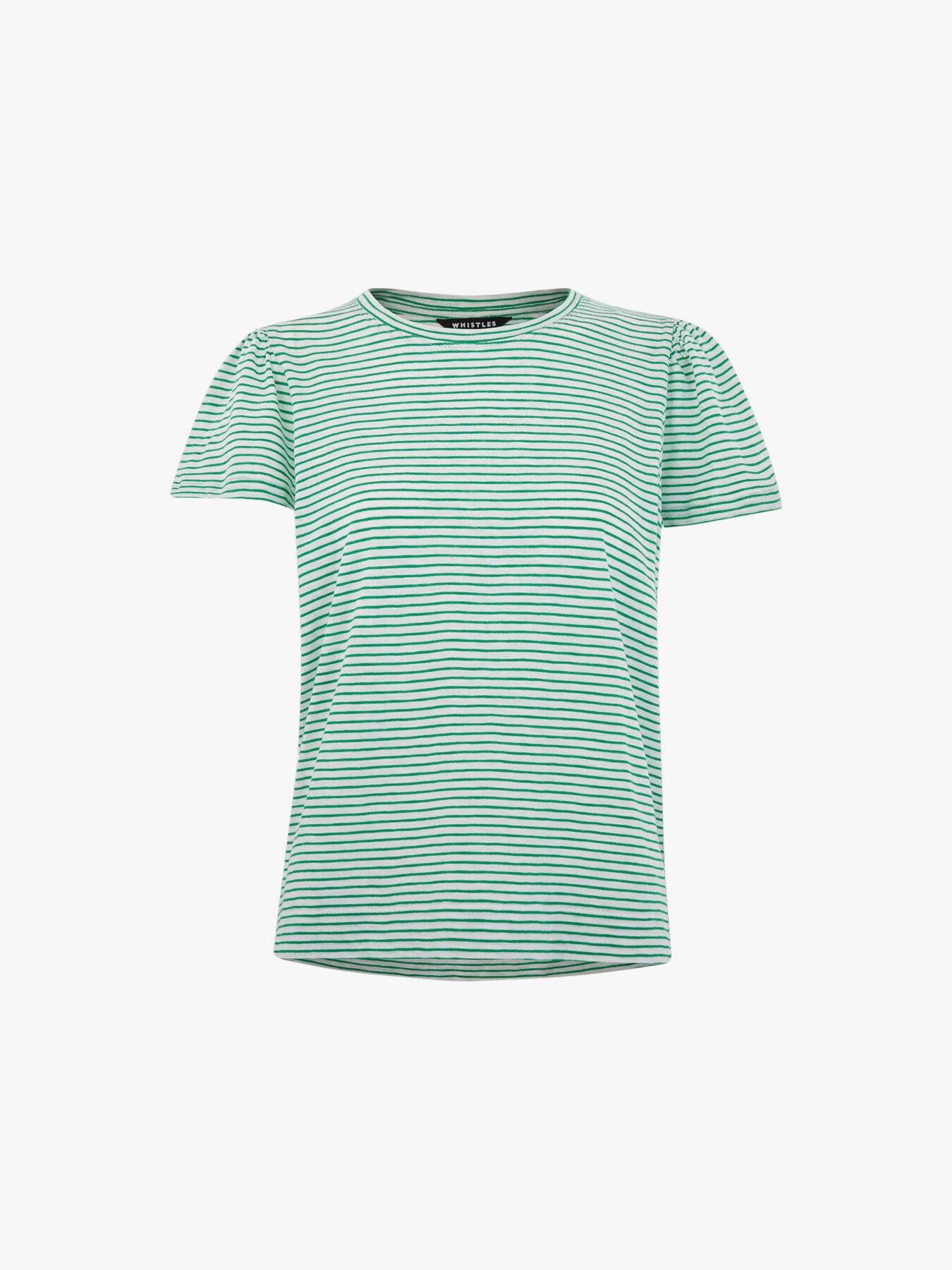 Cotton Frill Stripe T-Shirt