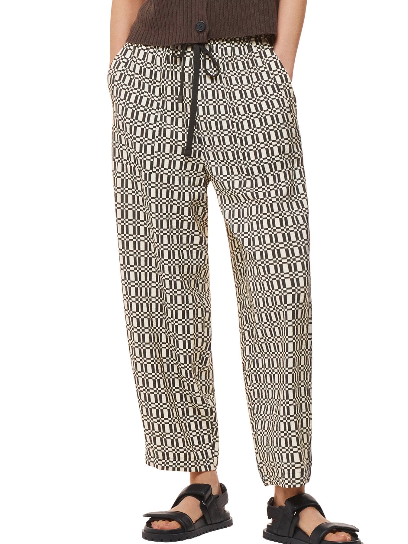 Link Check Print Trouser