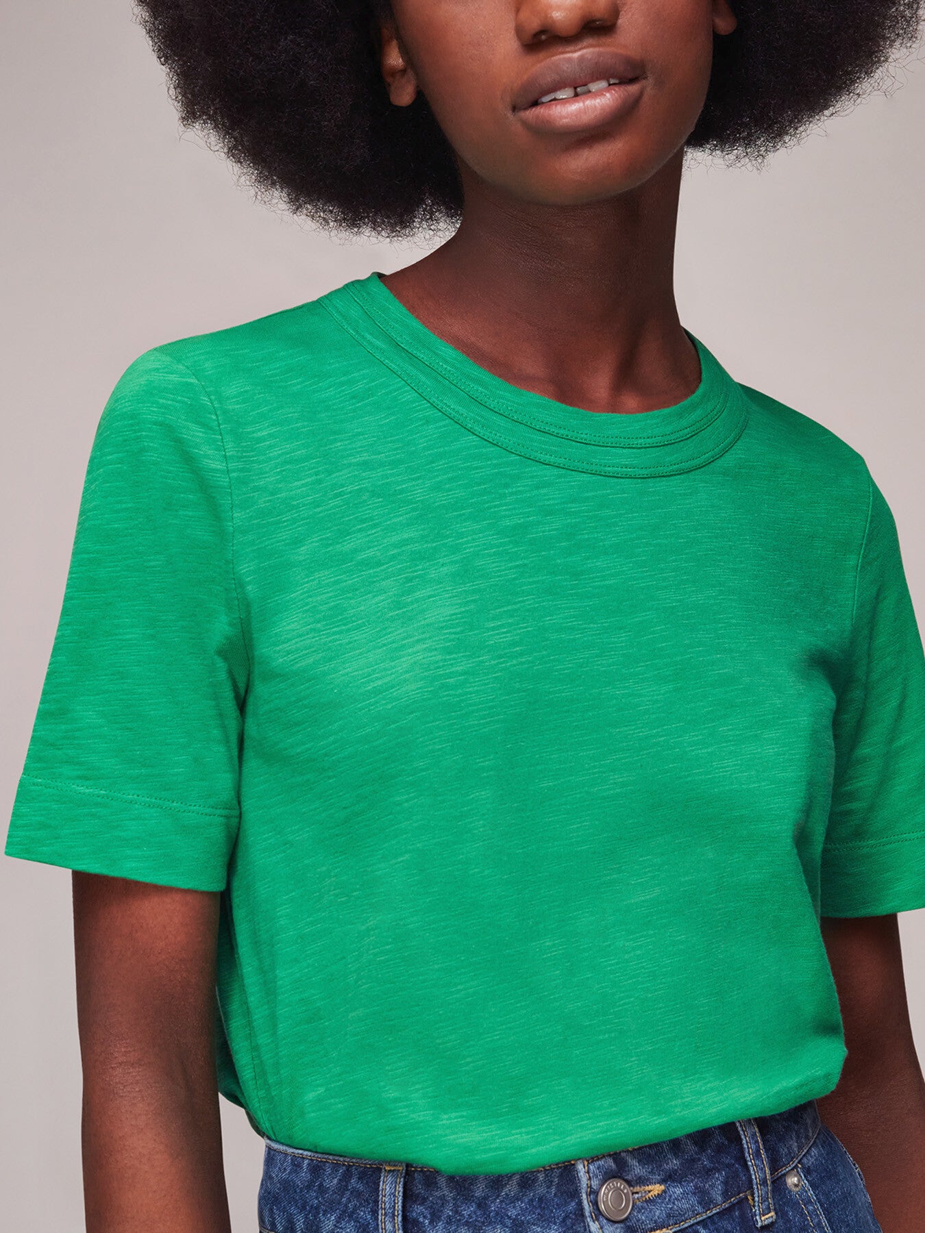 Rosa Double Trim T-Shirt