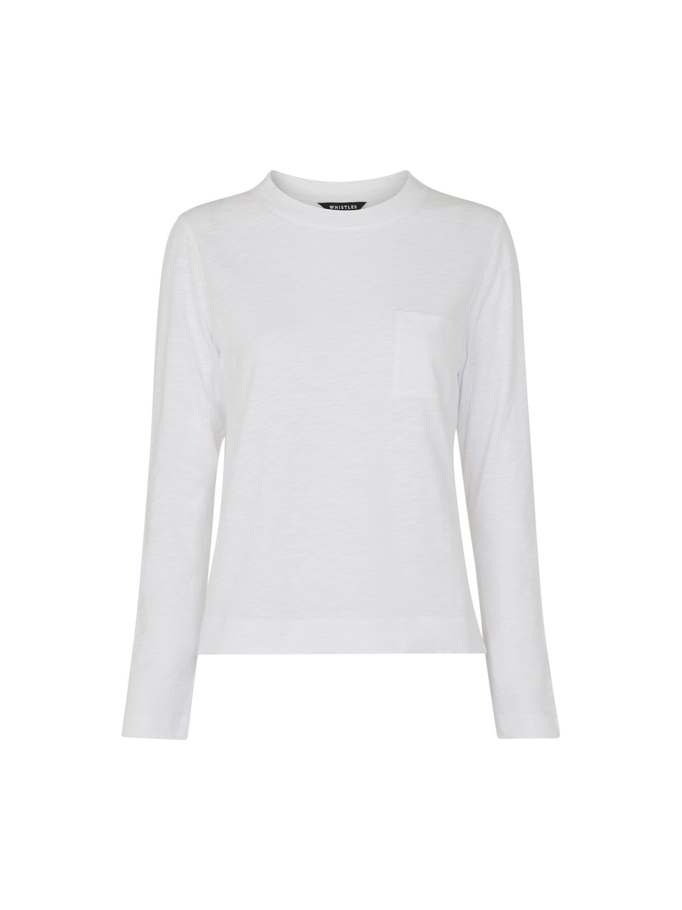 Crew Neck Pocket Top