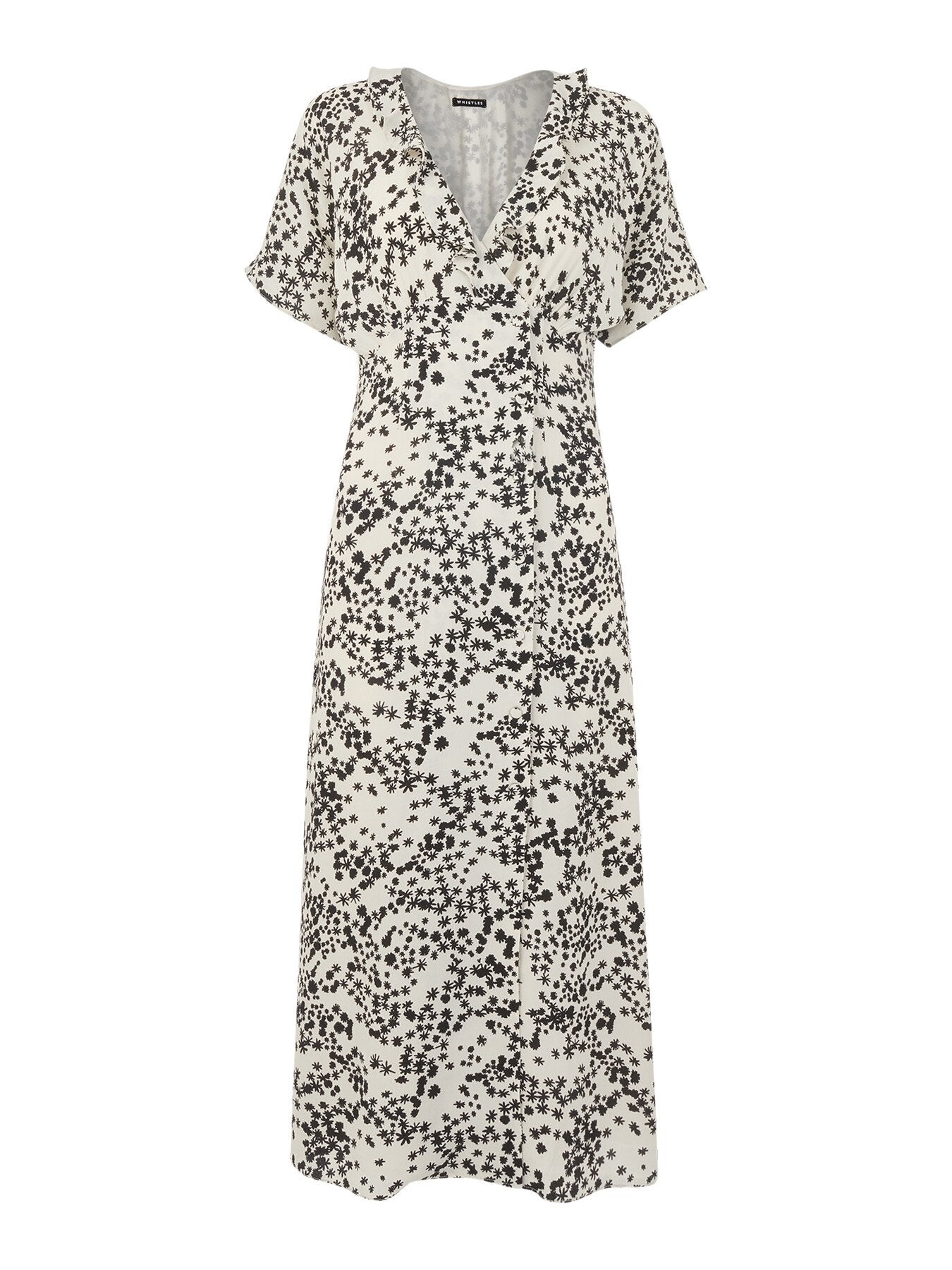 Dandelion Floral Midi Dress