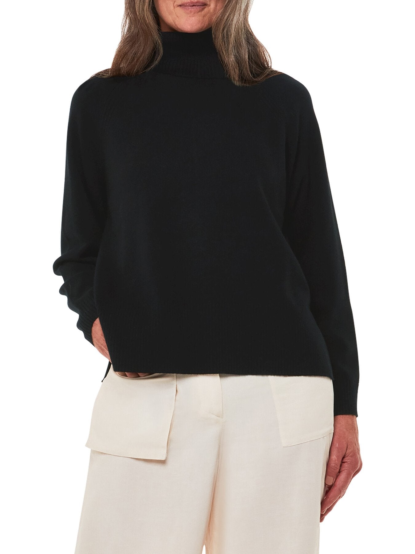 Cashmere Roll Neck