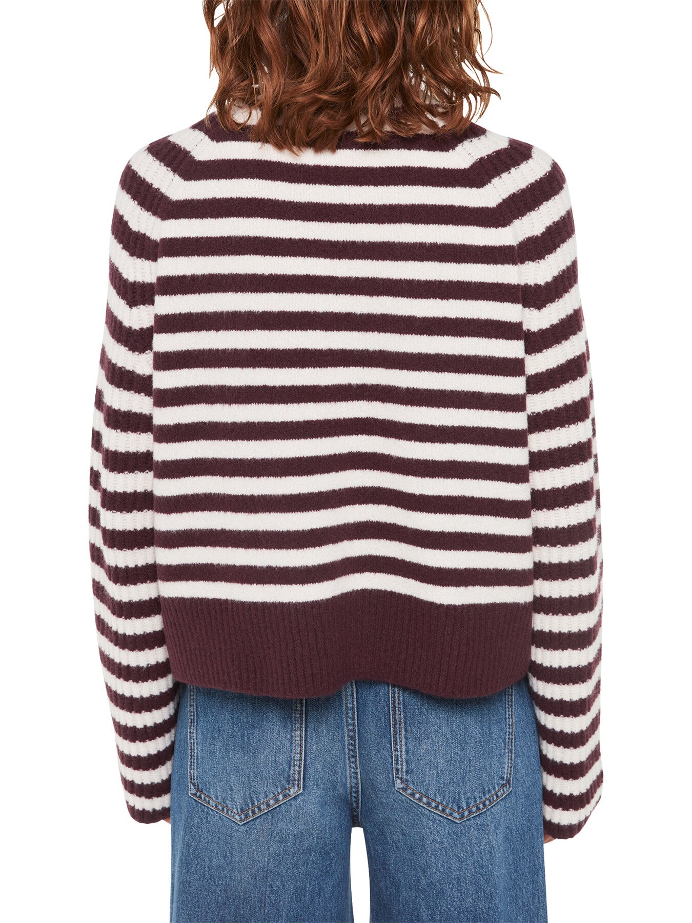 Wool Mix Stripe Crew