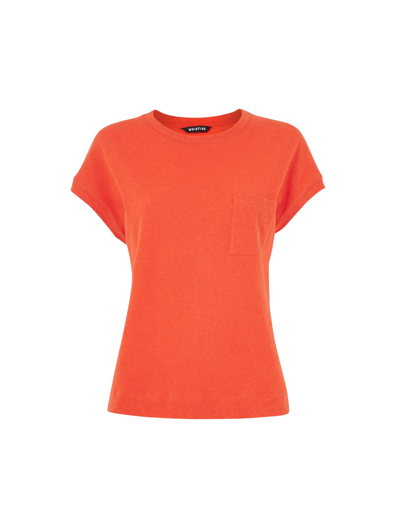 Ember Linen Mix Pocket Tee