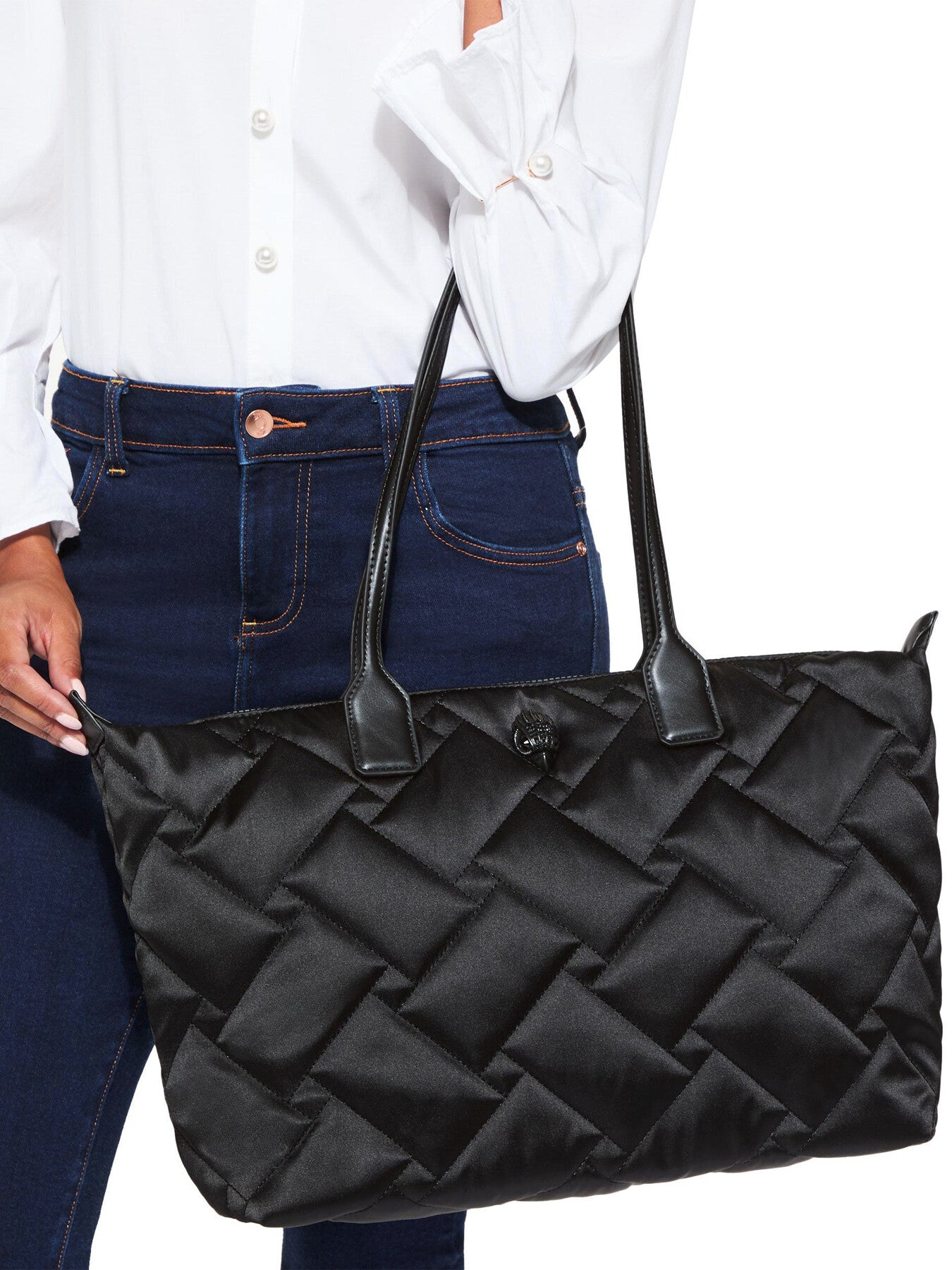 Recycled Shopper Drench Nylon Shoulder Bag