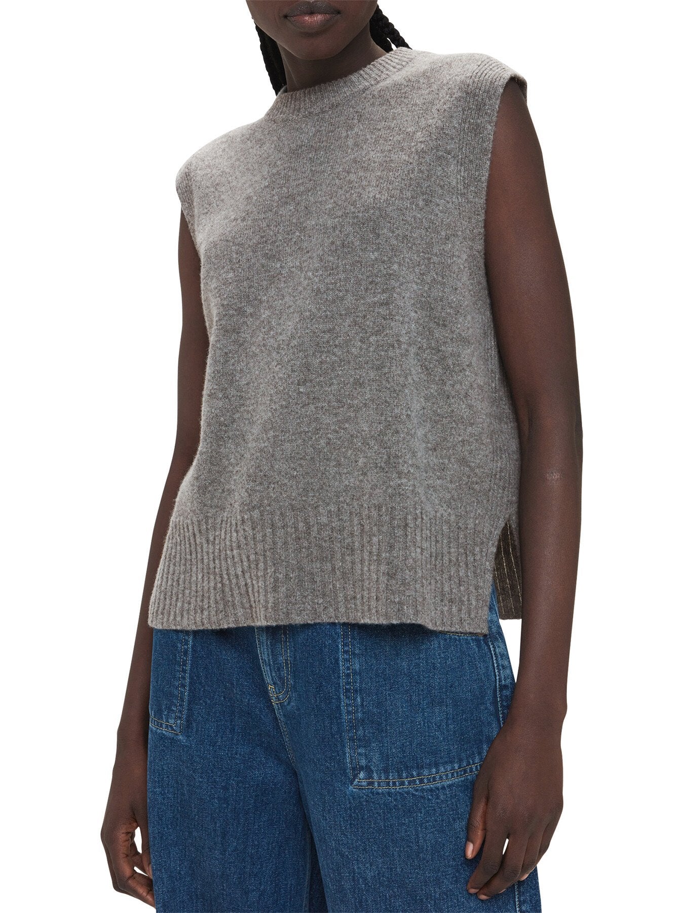 Wool Sleeveless Tank