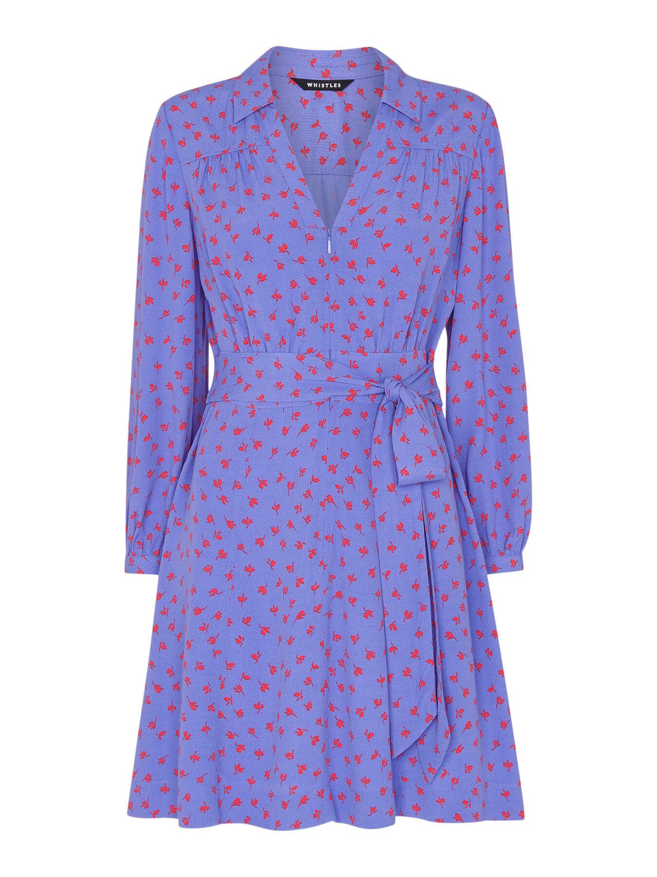 Scattered Petals Print Dress
