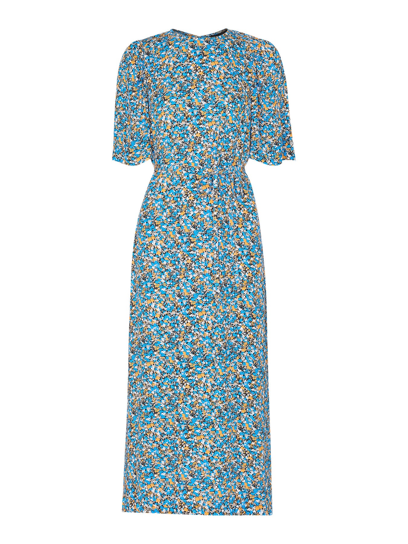 Ditsy Bouquet Midi Dress