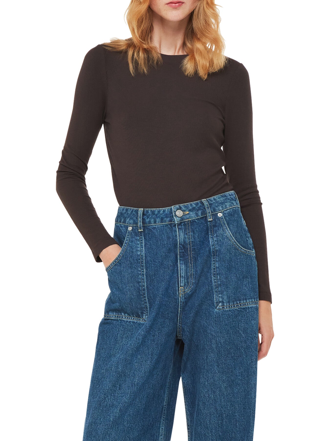 Essential Ribbed Crew