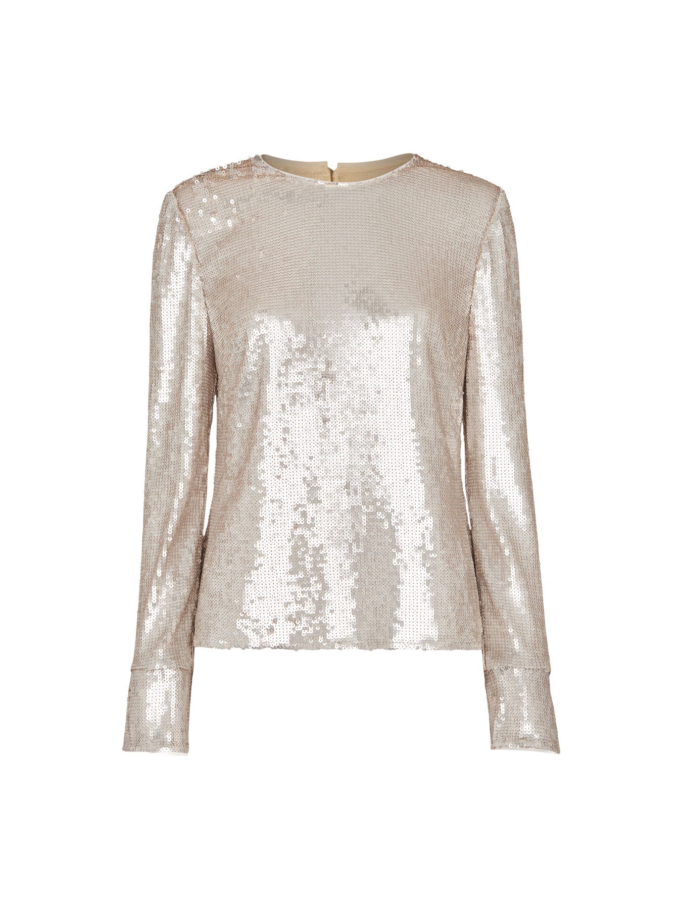 Sequin Minimal Tunic Top