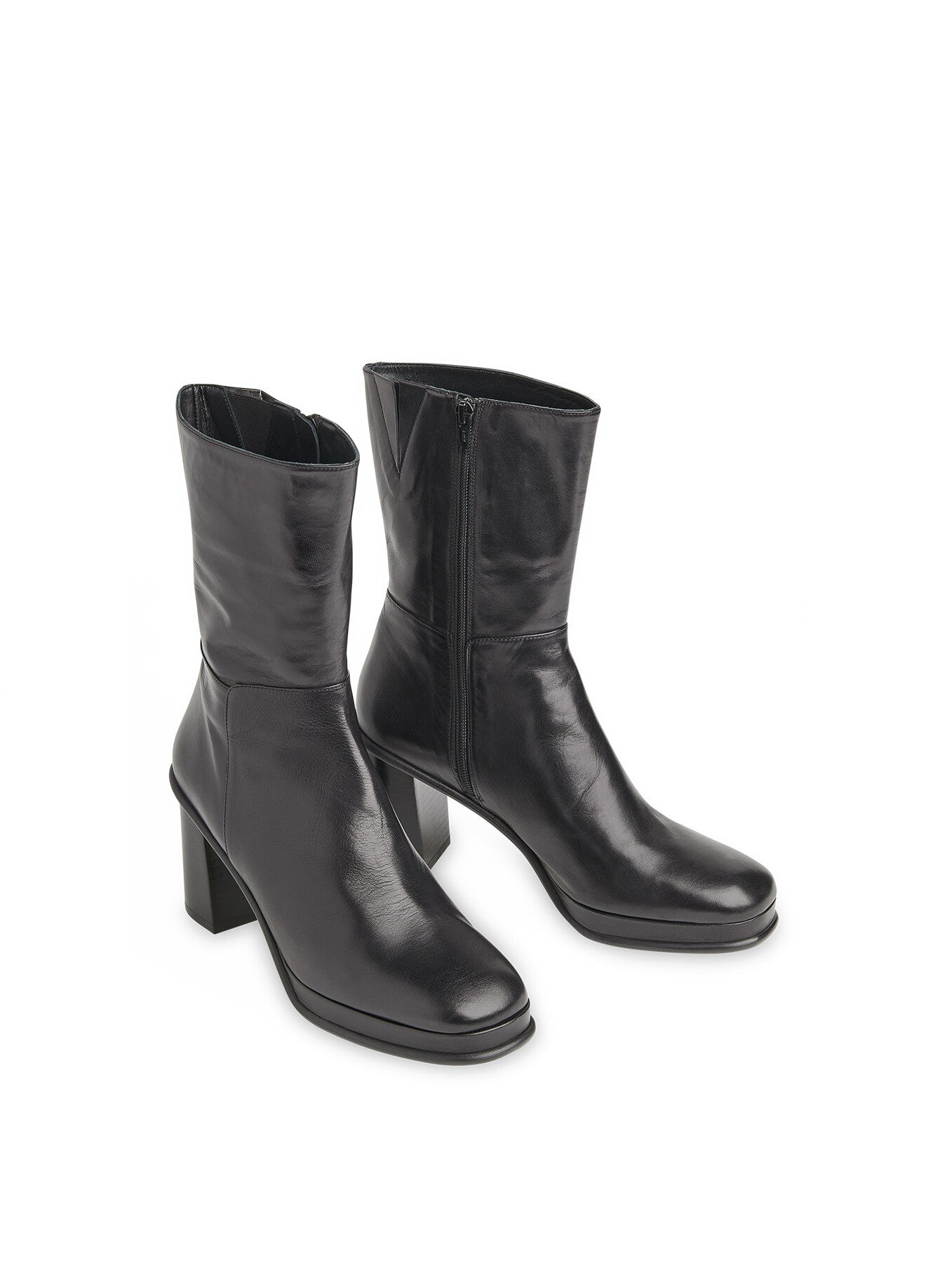 Clara Platform Heeled Boot