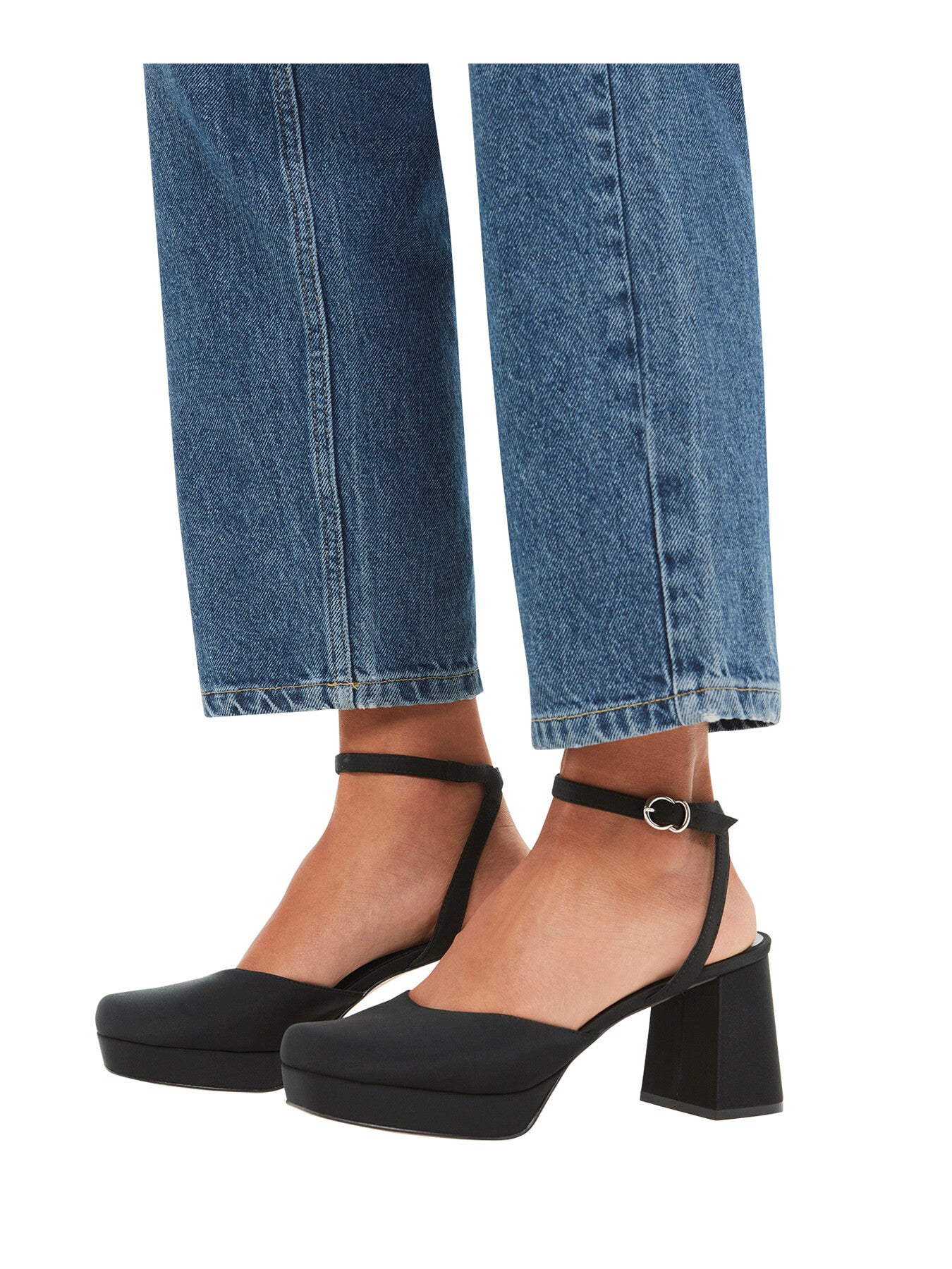 Estella Satin Platform Shoe