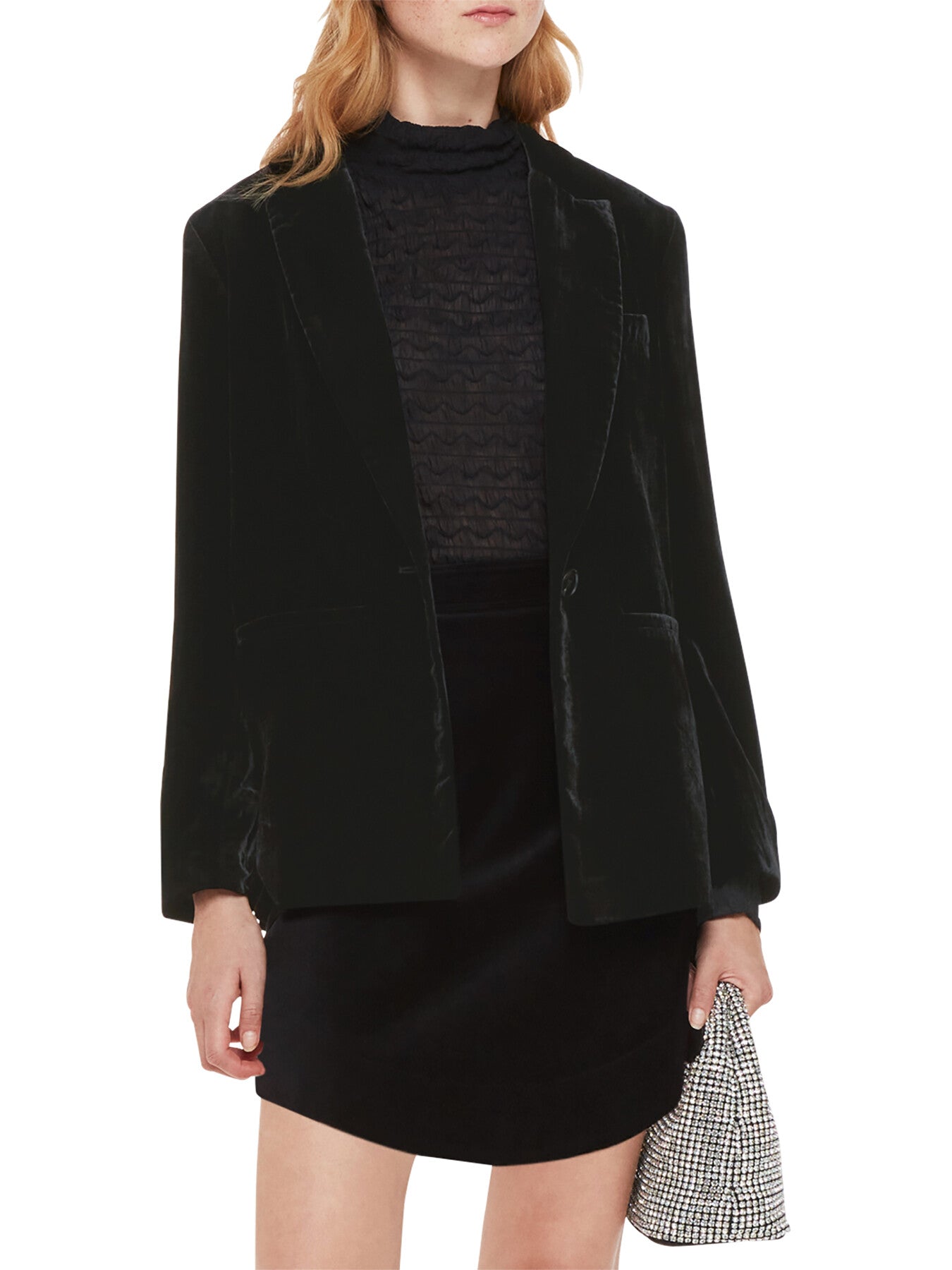 Olivia Velvet Blazer