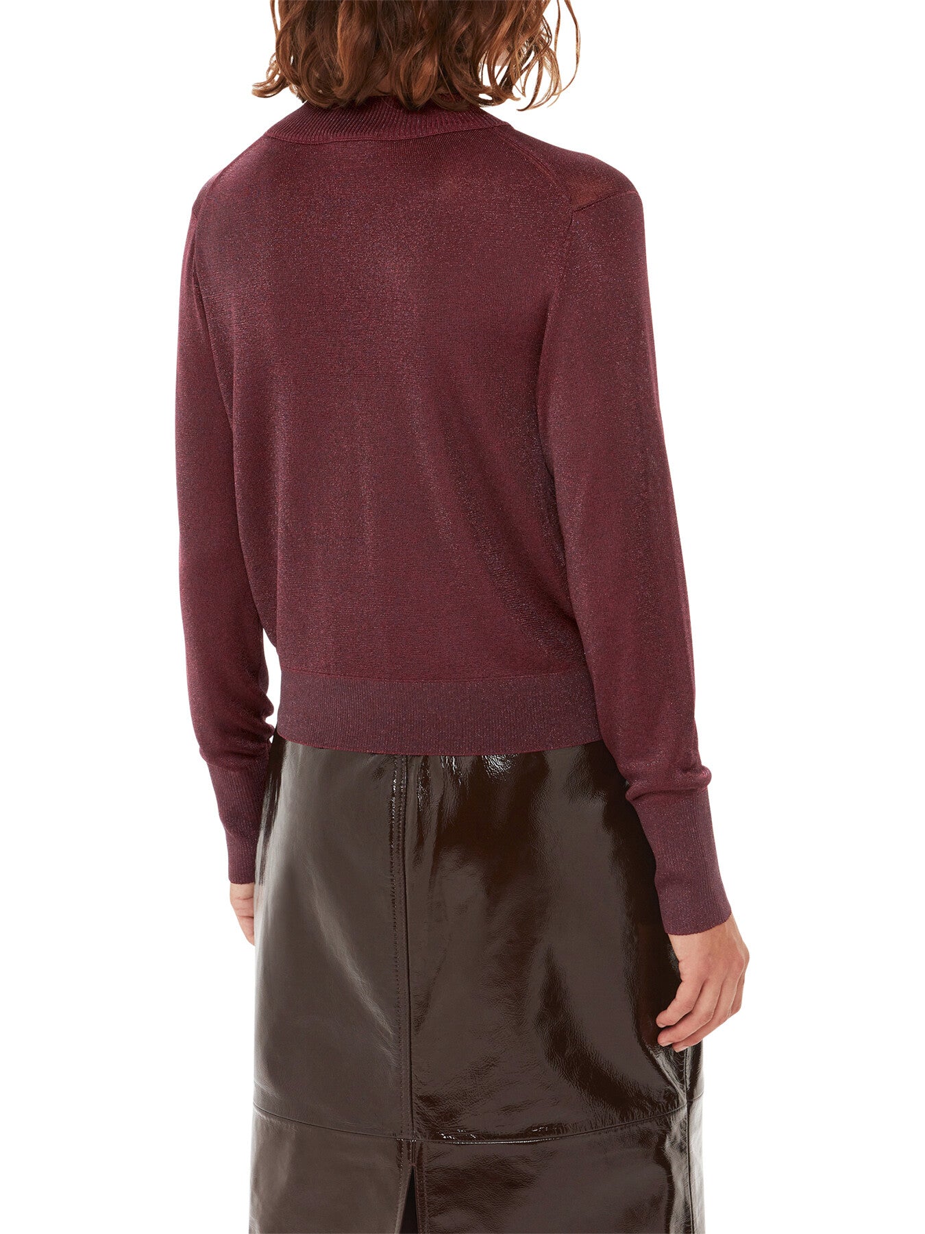 Sparkle High Neck Knit
