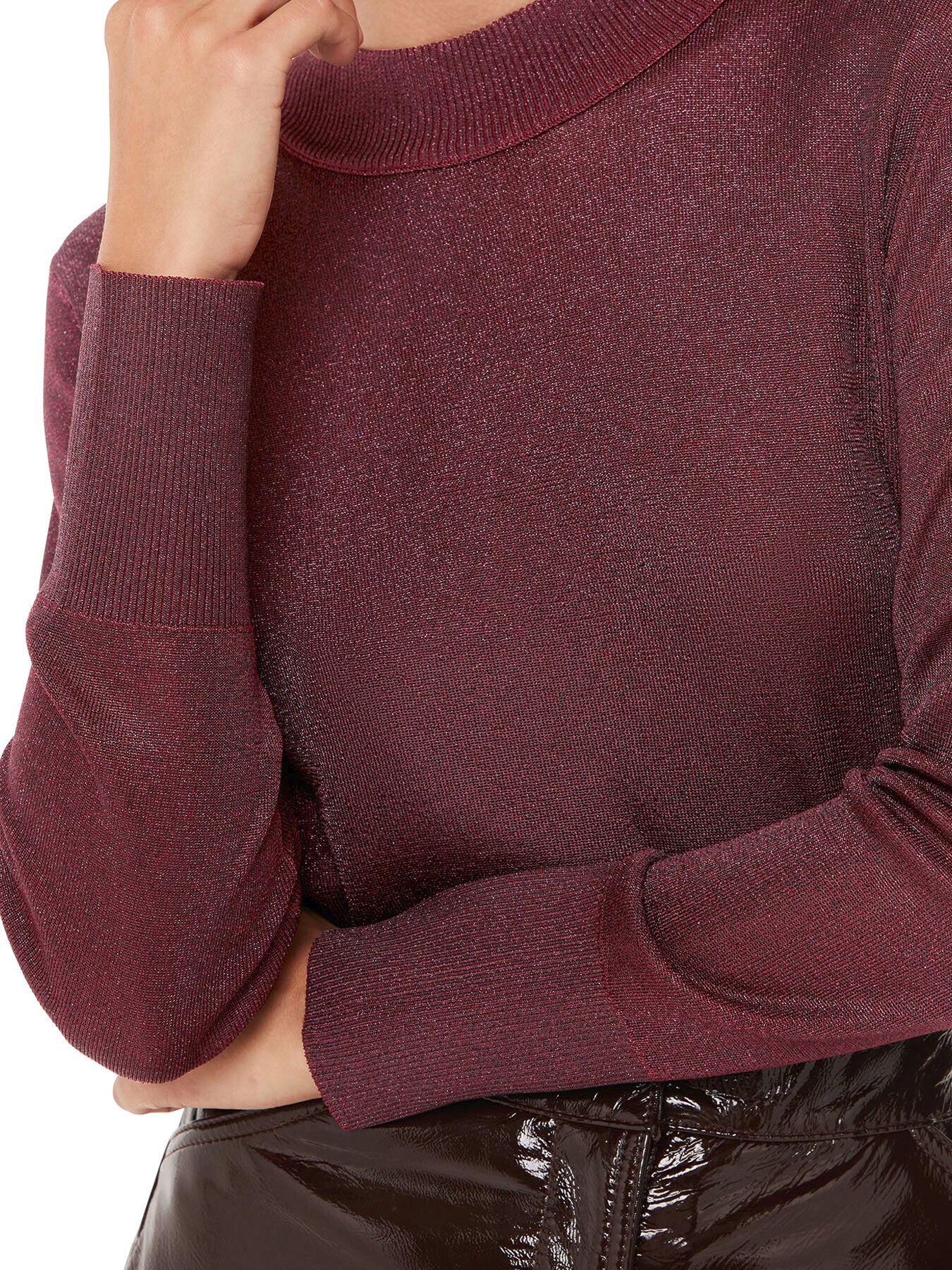 Sparkle High Neck Knit