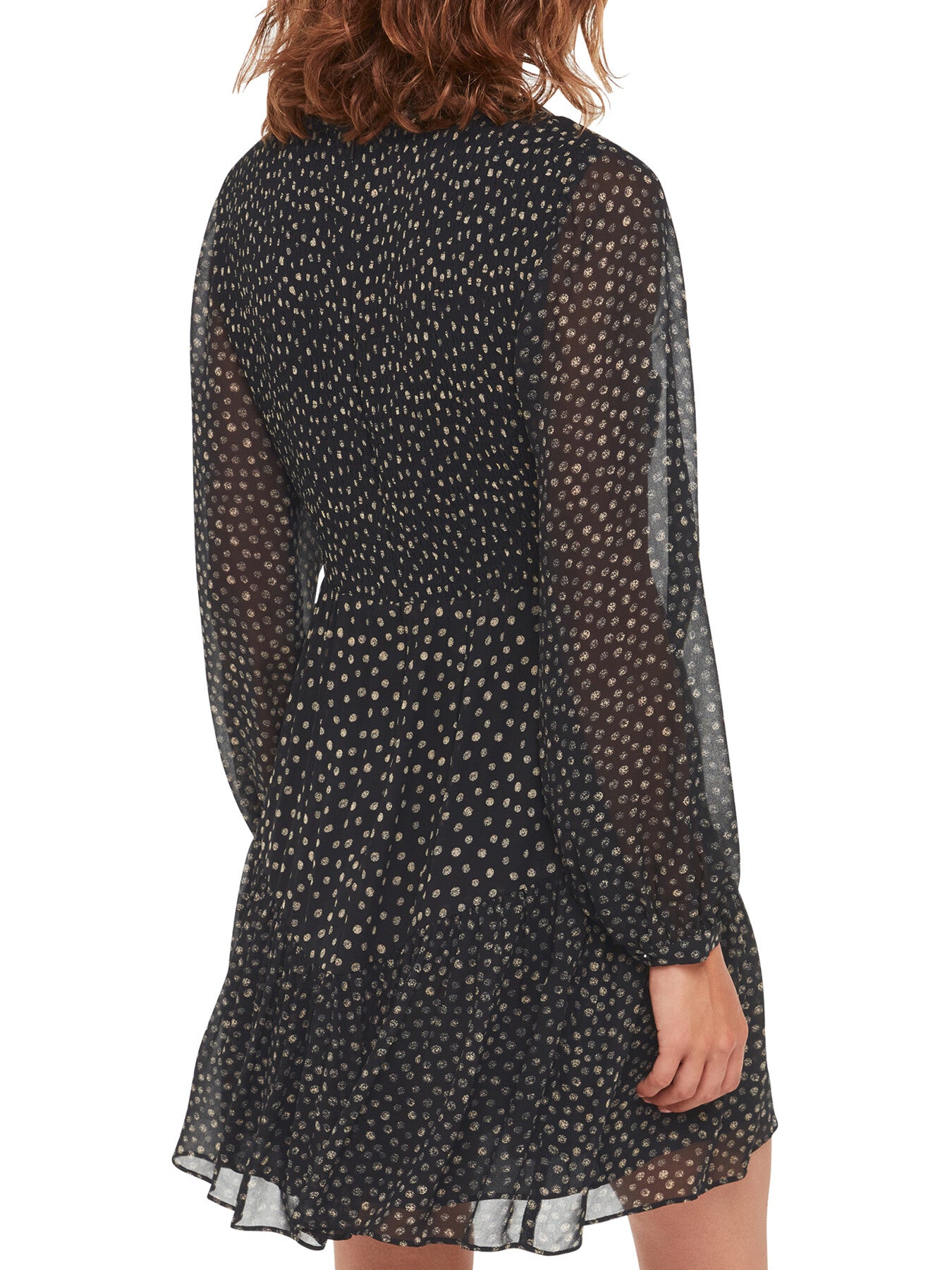 Speckled Polka Dot Dress