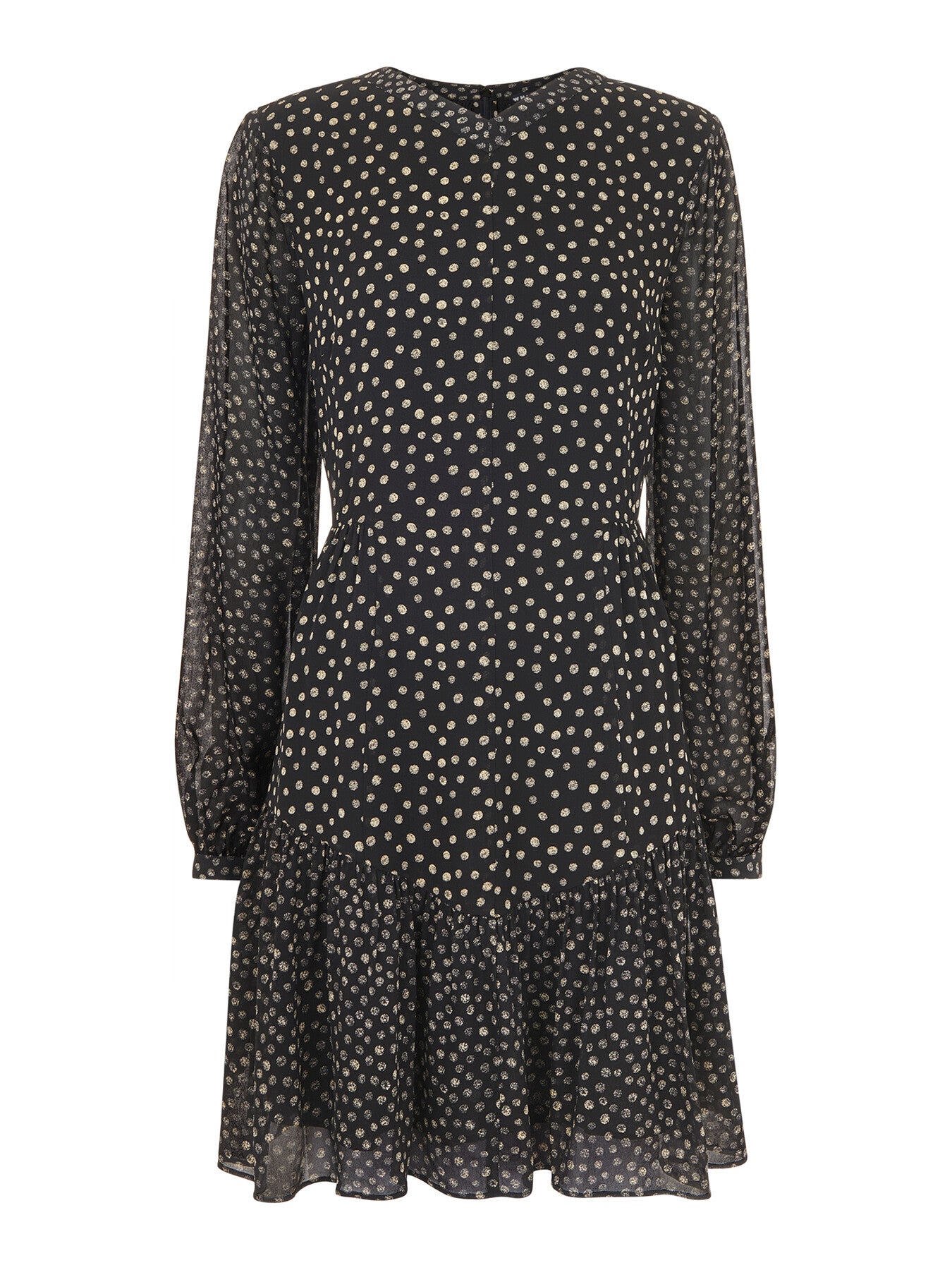 Speckled Polka Dot Dress