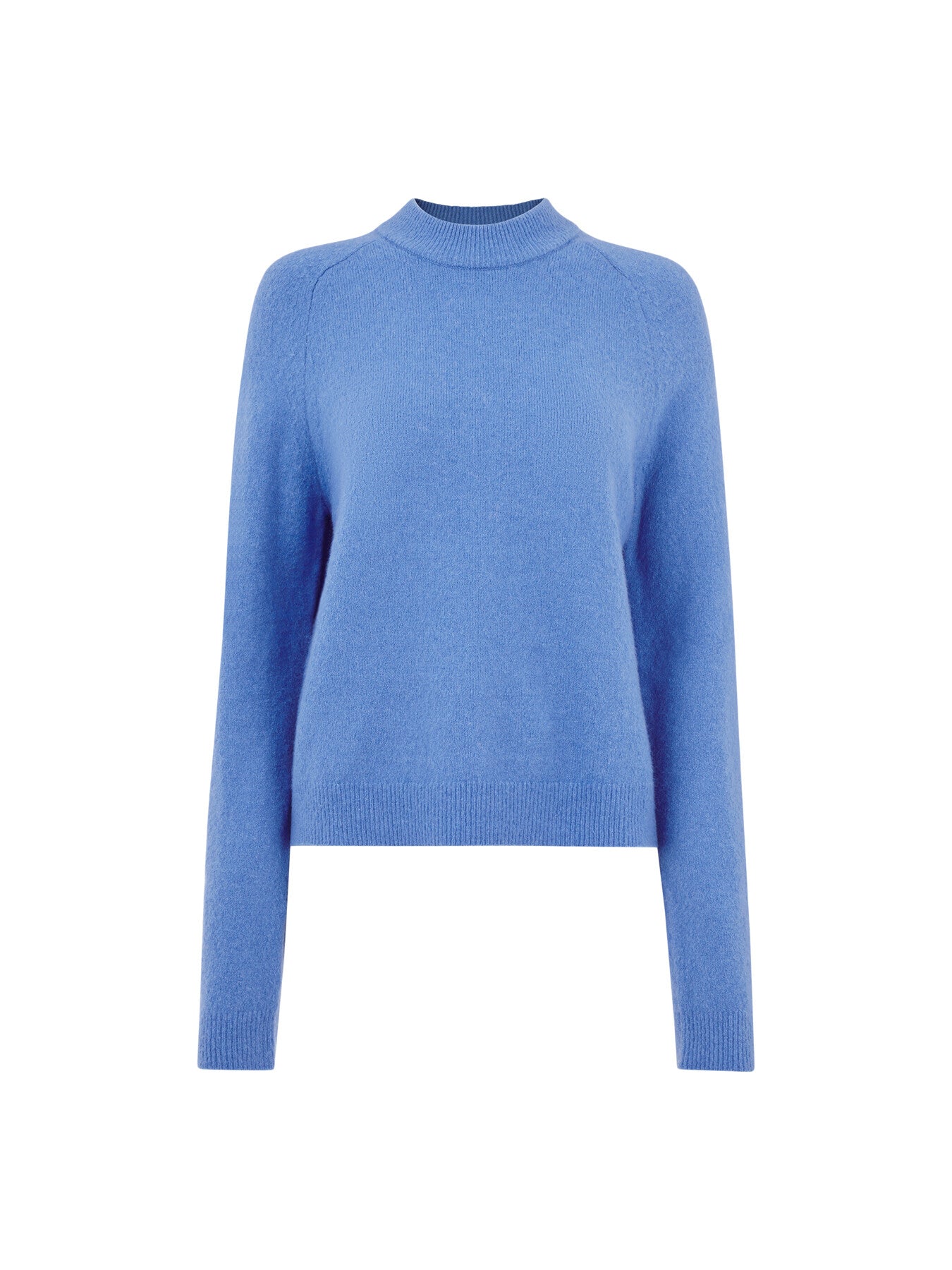 Wool Textured Crew Neck Knit