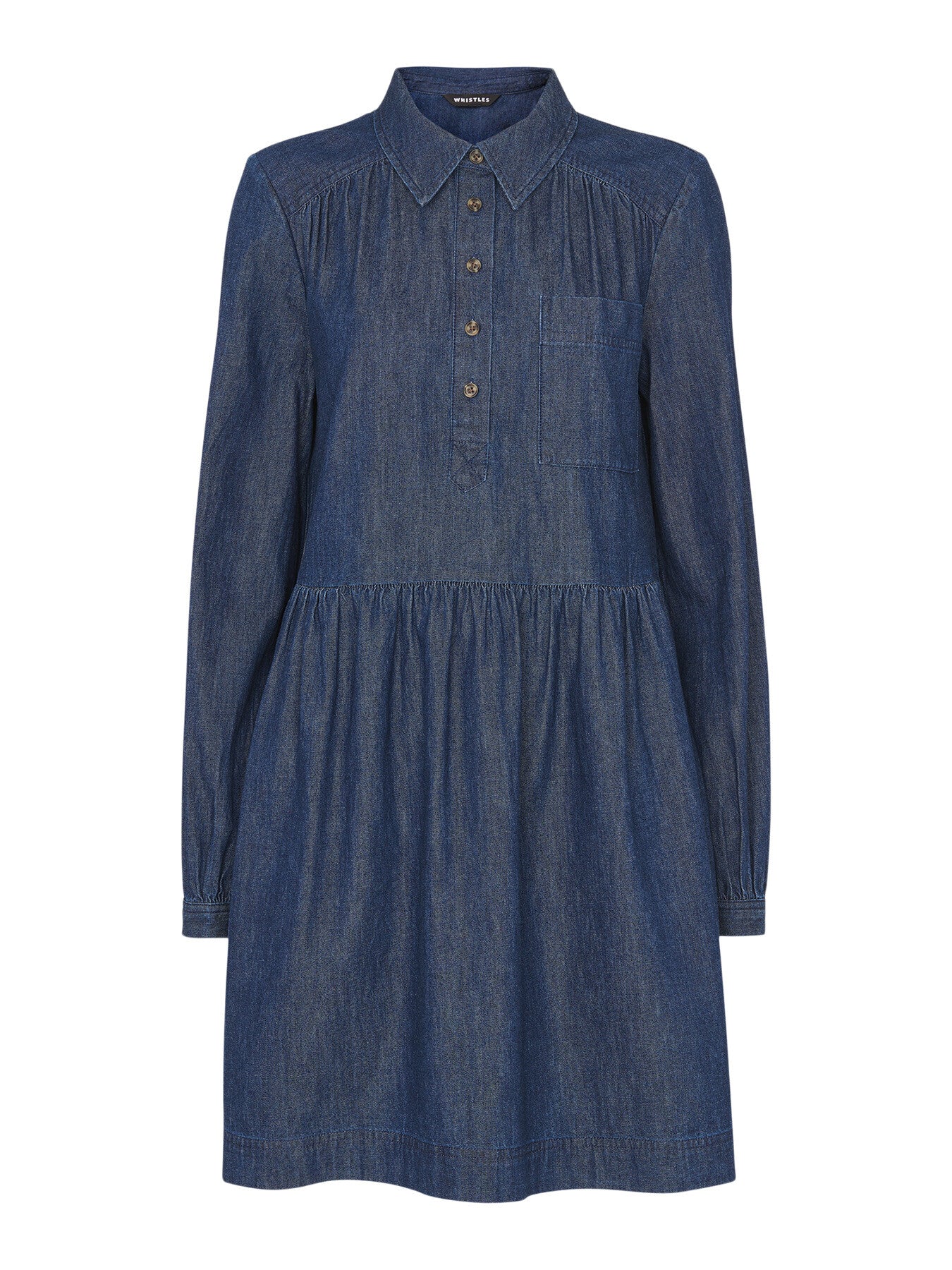 Winnie Chambray Denim Dress