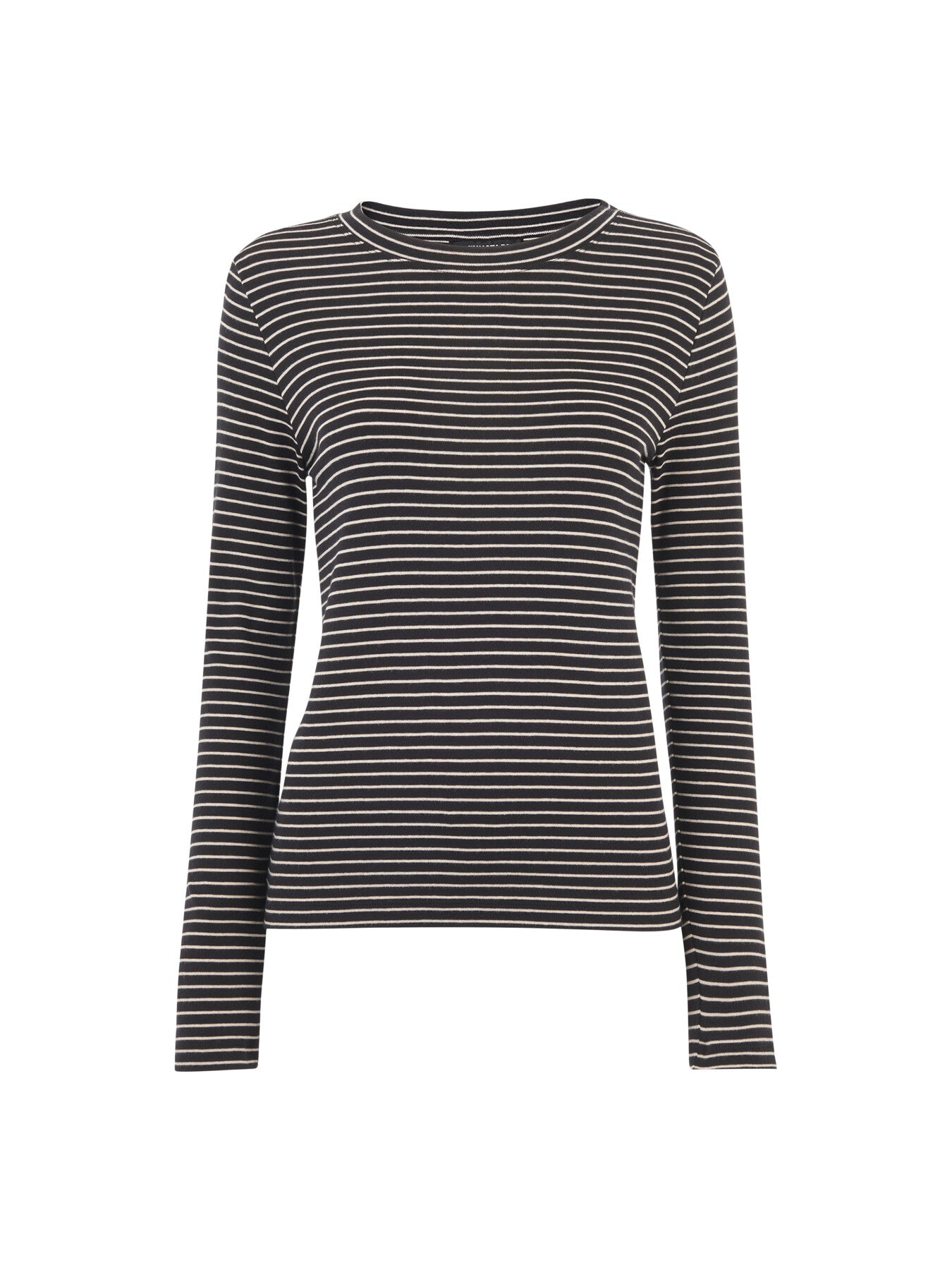 Slim Stripe Long Sleeve Crew