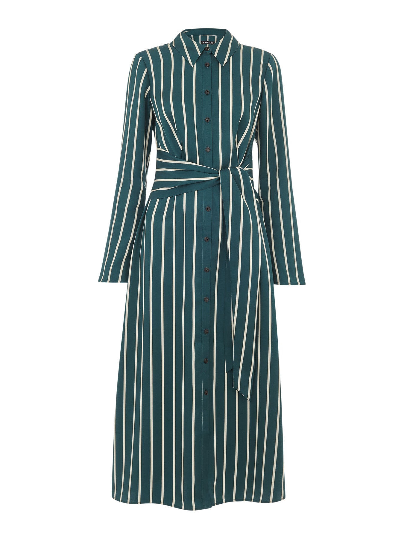 Alex Stripe Shirt Dress