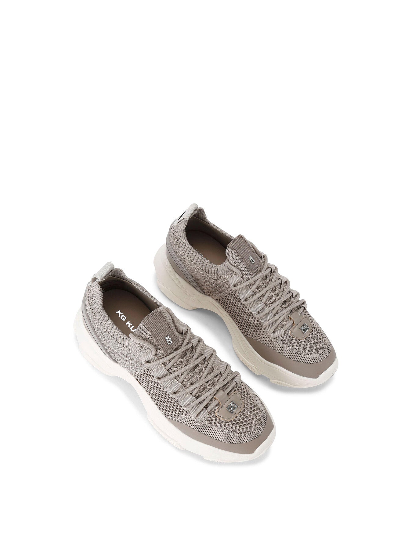 Lively Knitted Lace Up Trainers