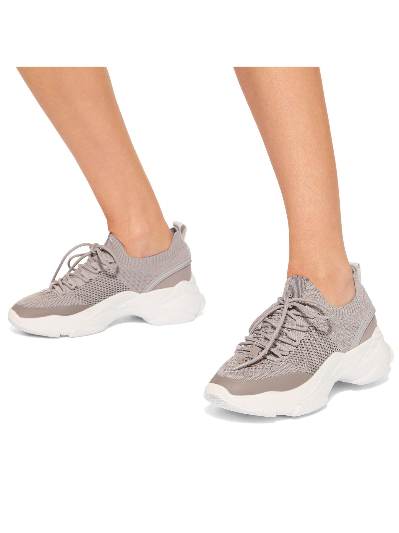 Lively Knitted Lace Up Trainers