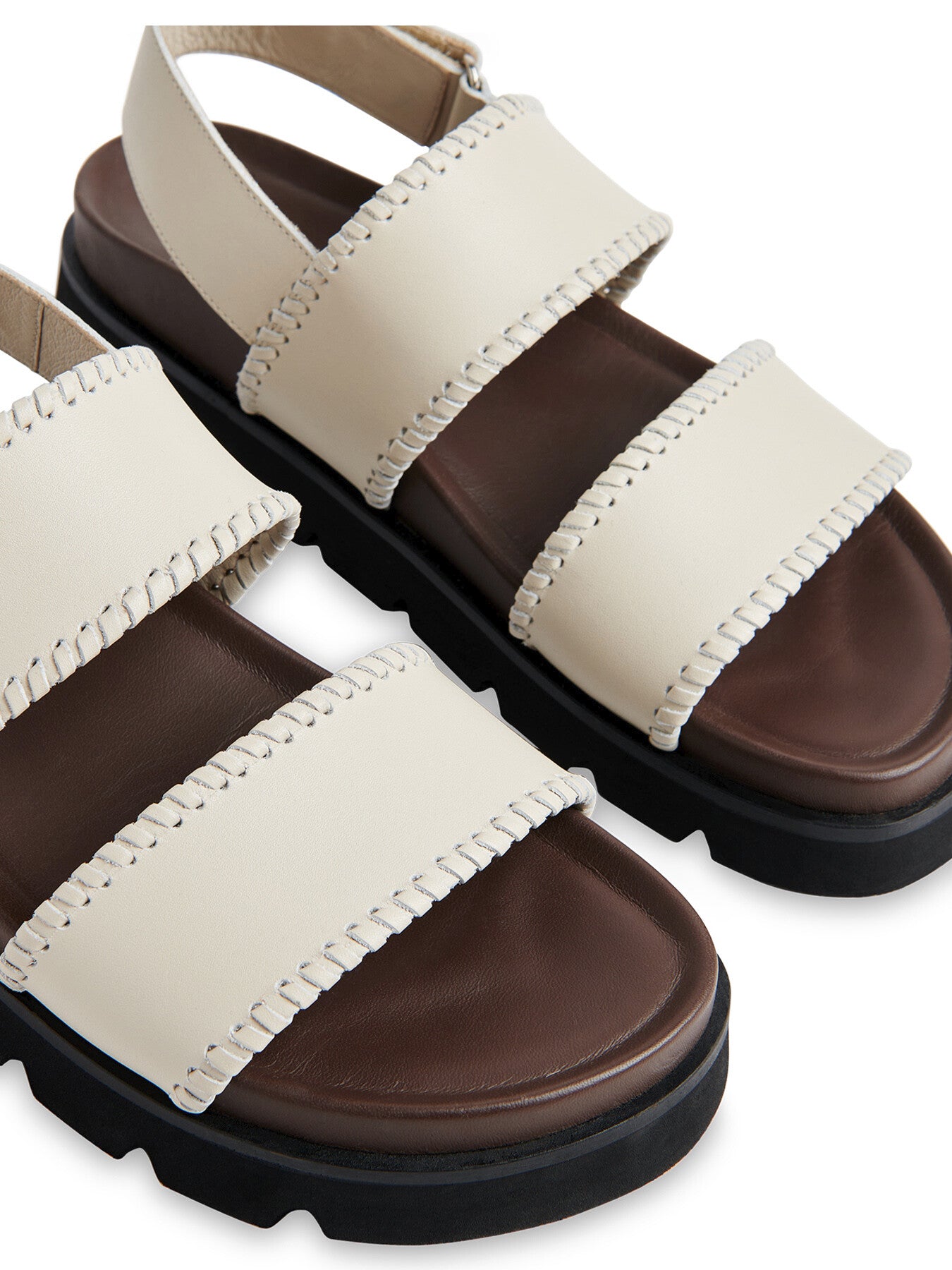 Ruben Whipstitch Velcro Sandal