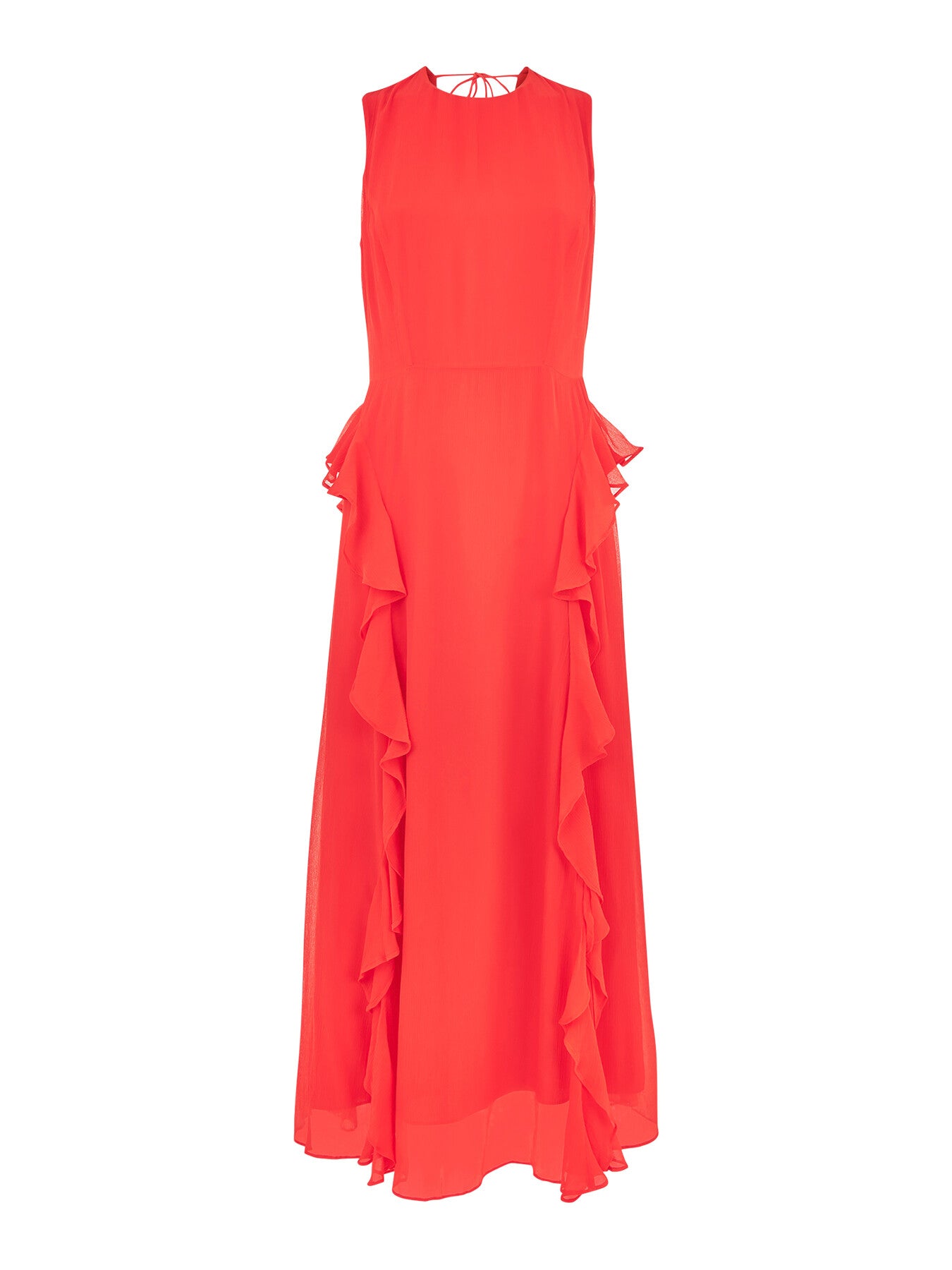 Nellie Frill Detail Midi Dress