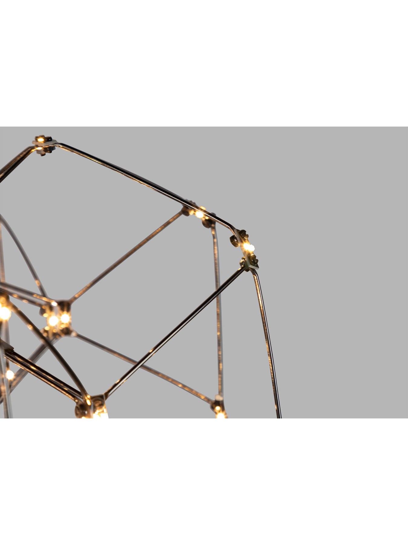 Supernova LED Oval Pendant Chrome