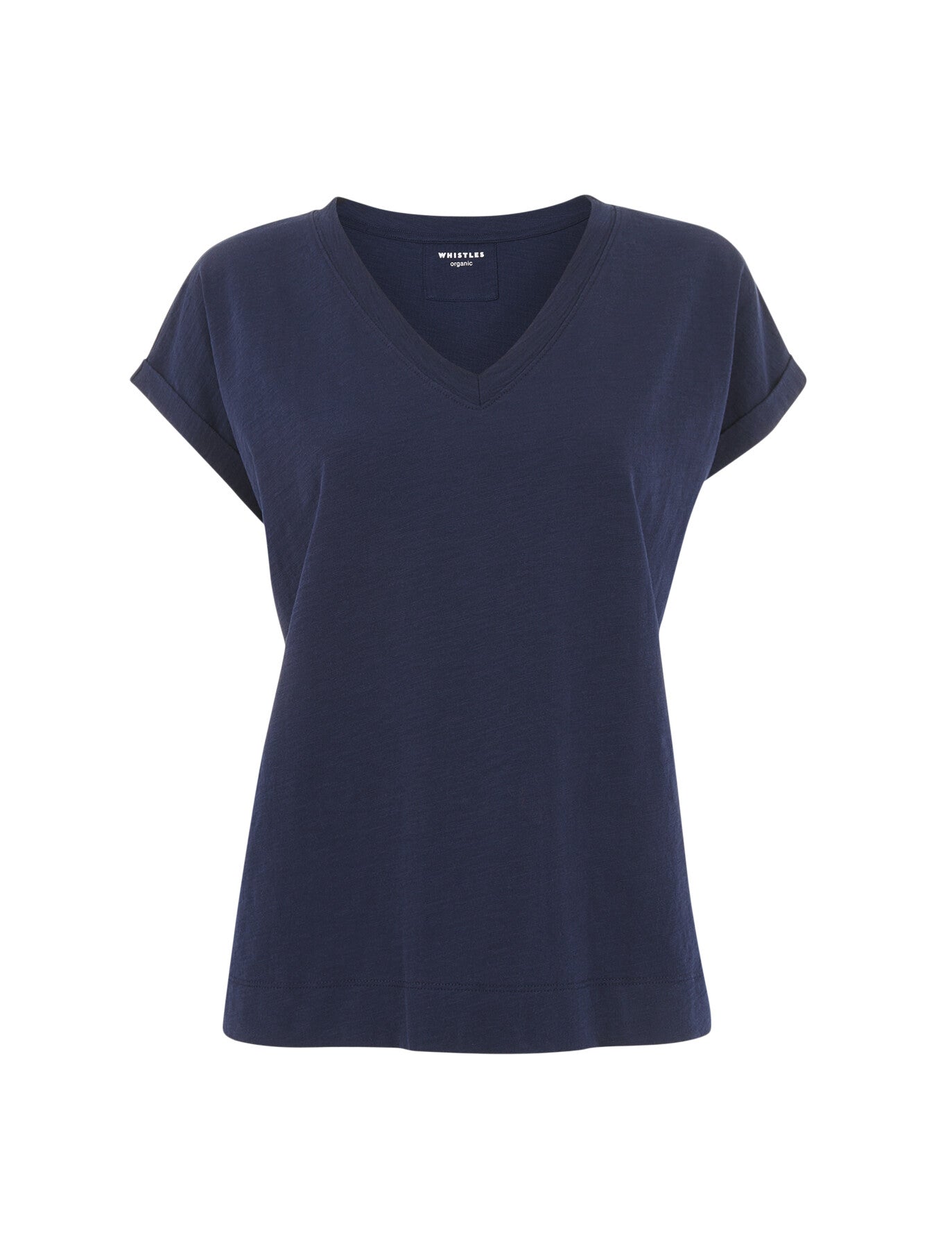 Willa V-Neck Cap Sleeve Tee