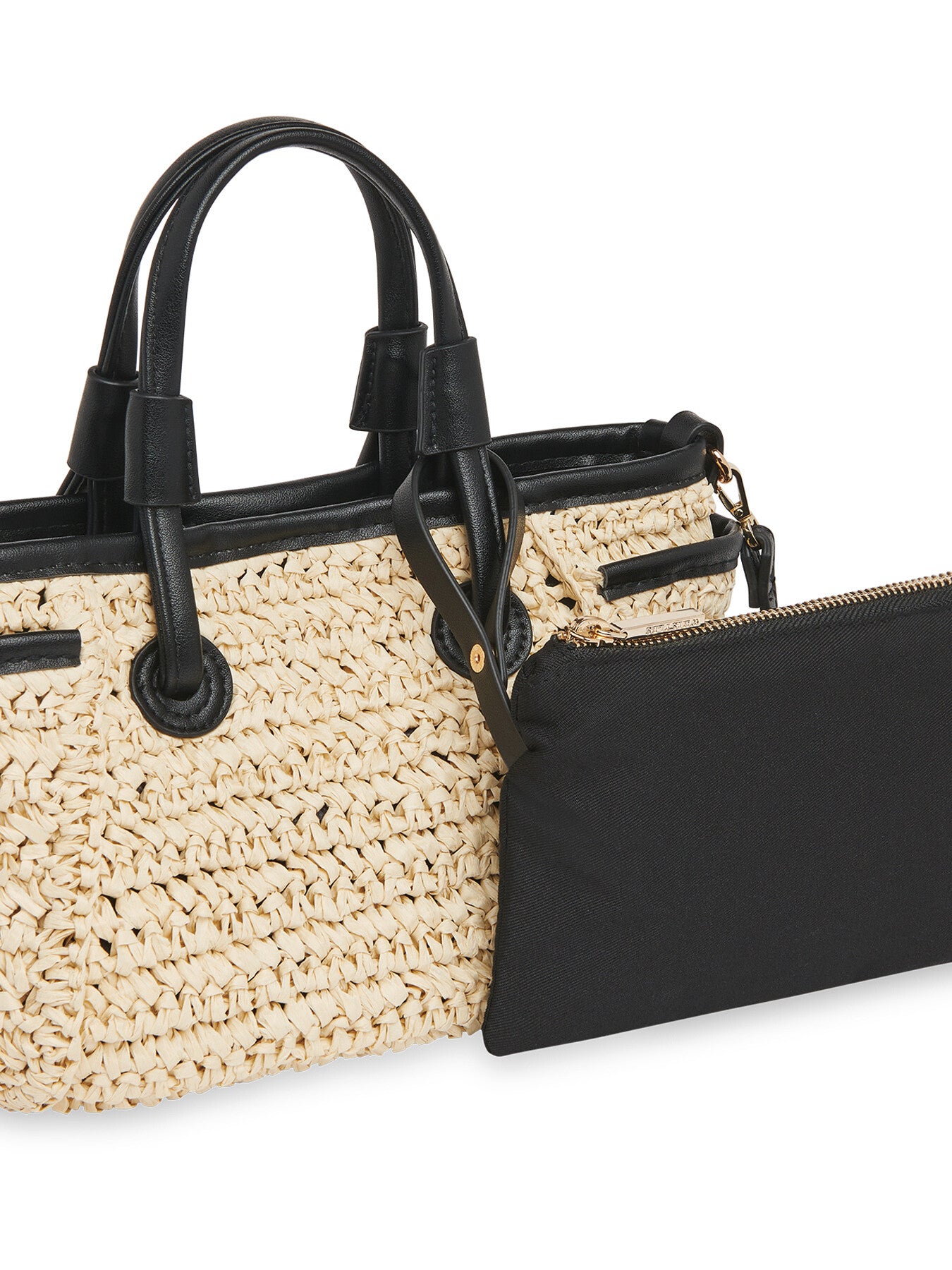 Aylin Mini Straw Tote Bag