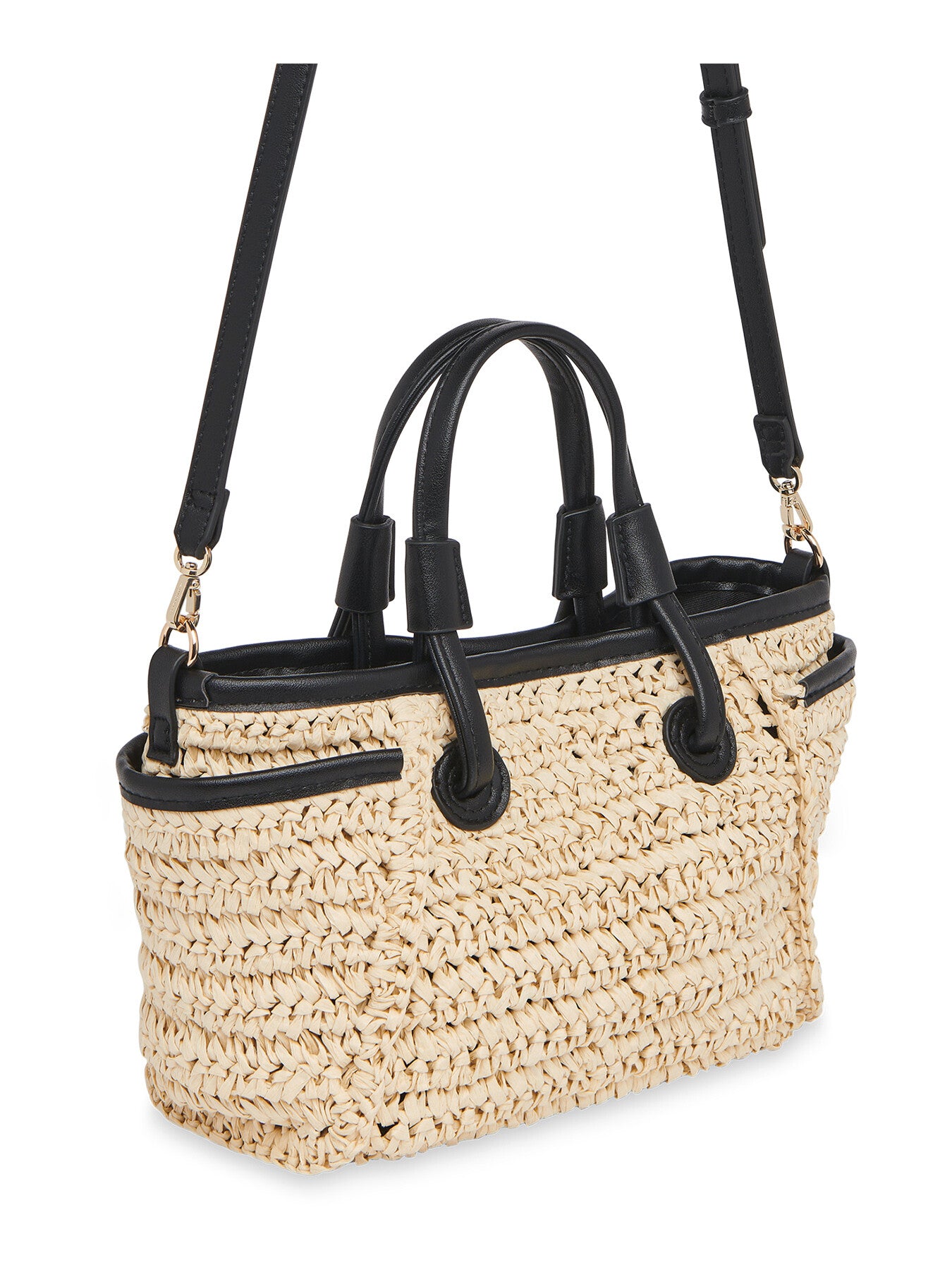 Aylin Mini Straw Tote Bag