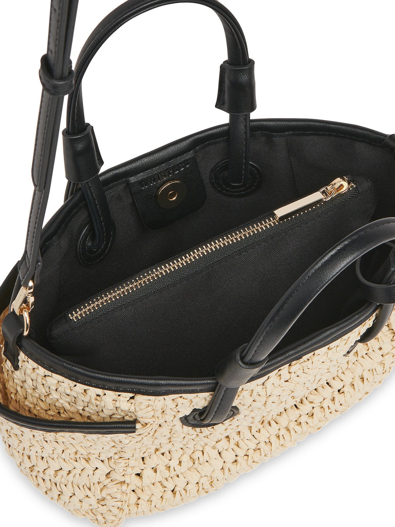 Aylin Mini Straw Tote Bag